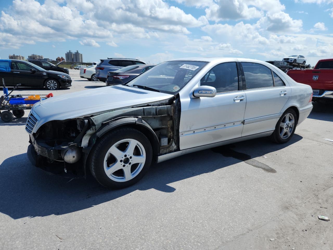 2004 Mercedes-benz S 430 Серебряный vin: WDBNG70J84A428612