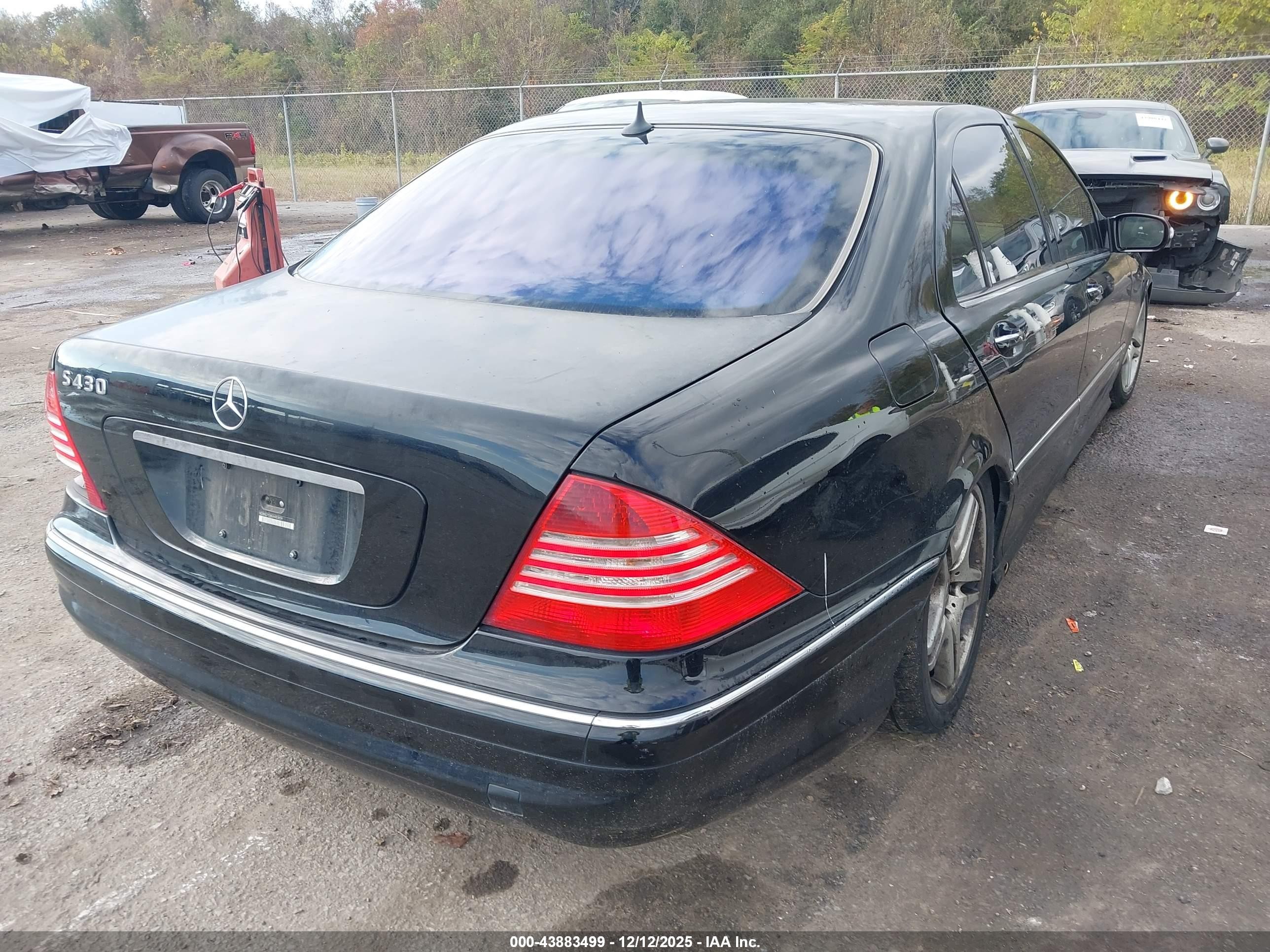 2006 Mercedes-benz S 430   Черный vin: WDBNG70J86A483659