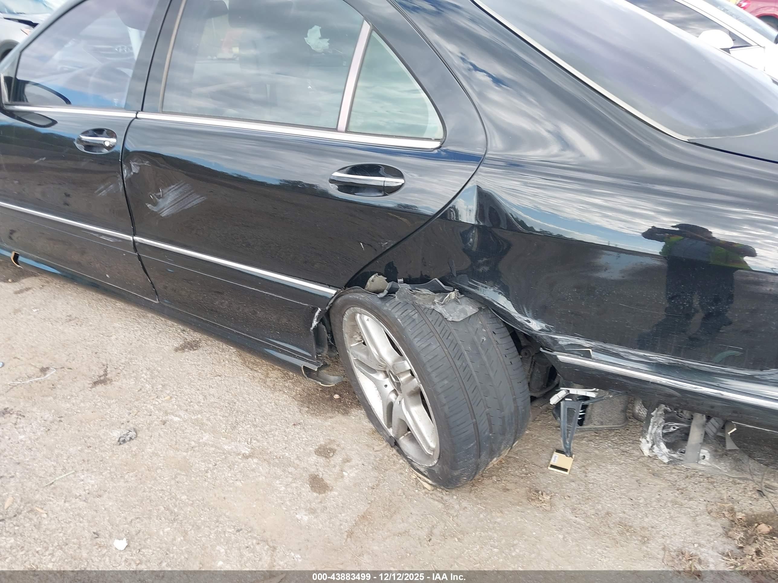 2006 Mercedes-benz S 430   Черный vin: WDBNG70J86A483659