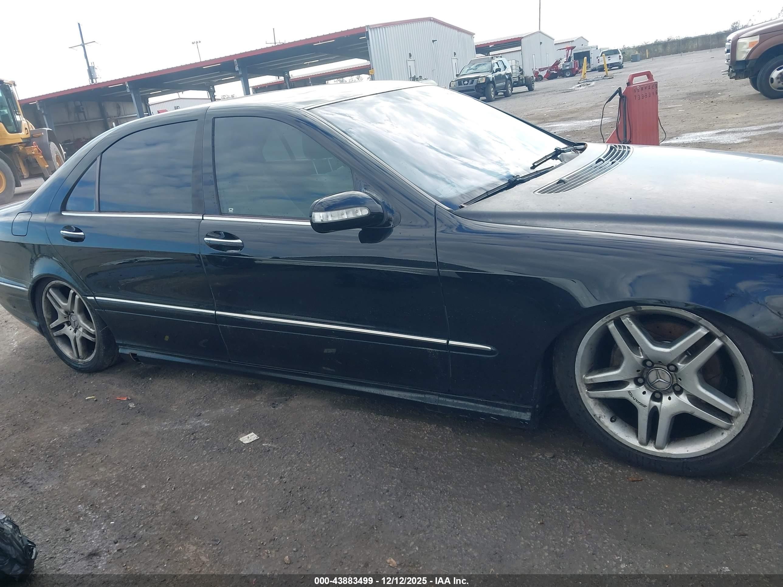 2006 Mercedes-benz S 430   Черный vin: WDBNG70J86A483659