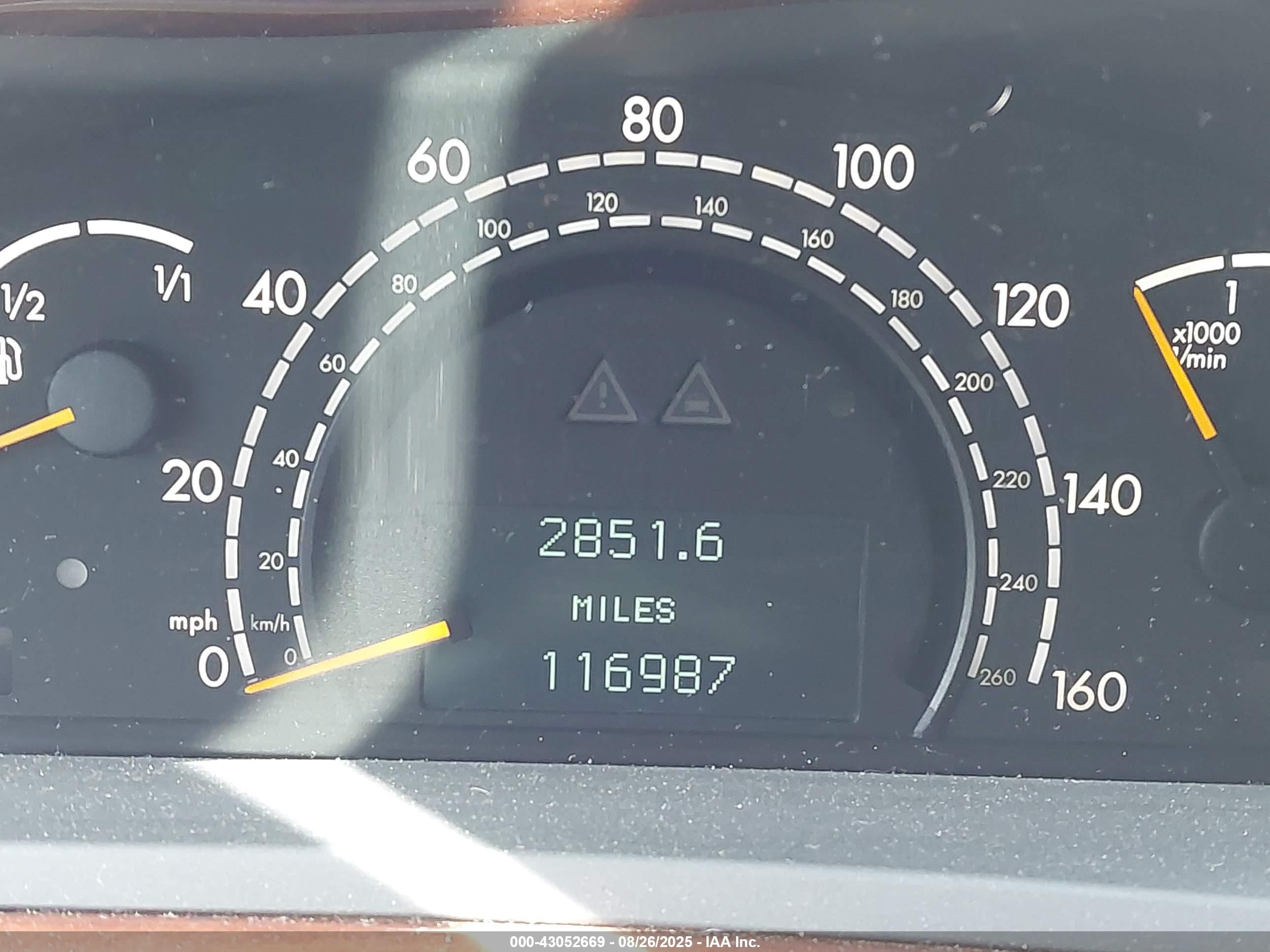 2000 Mercedes-benz S 430   Purple vin: WDBNG70J8YA007057