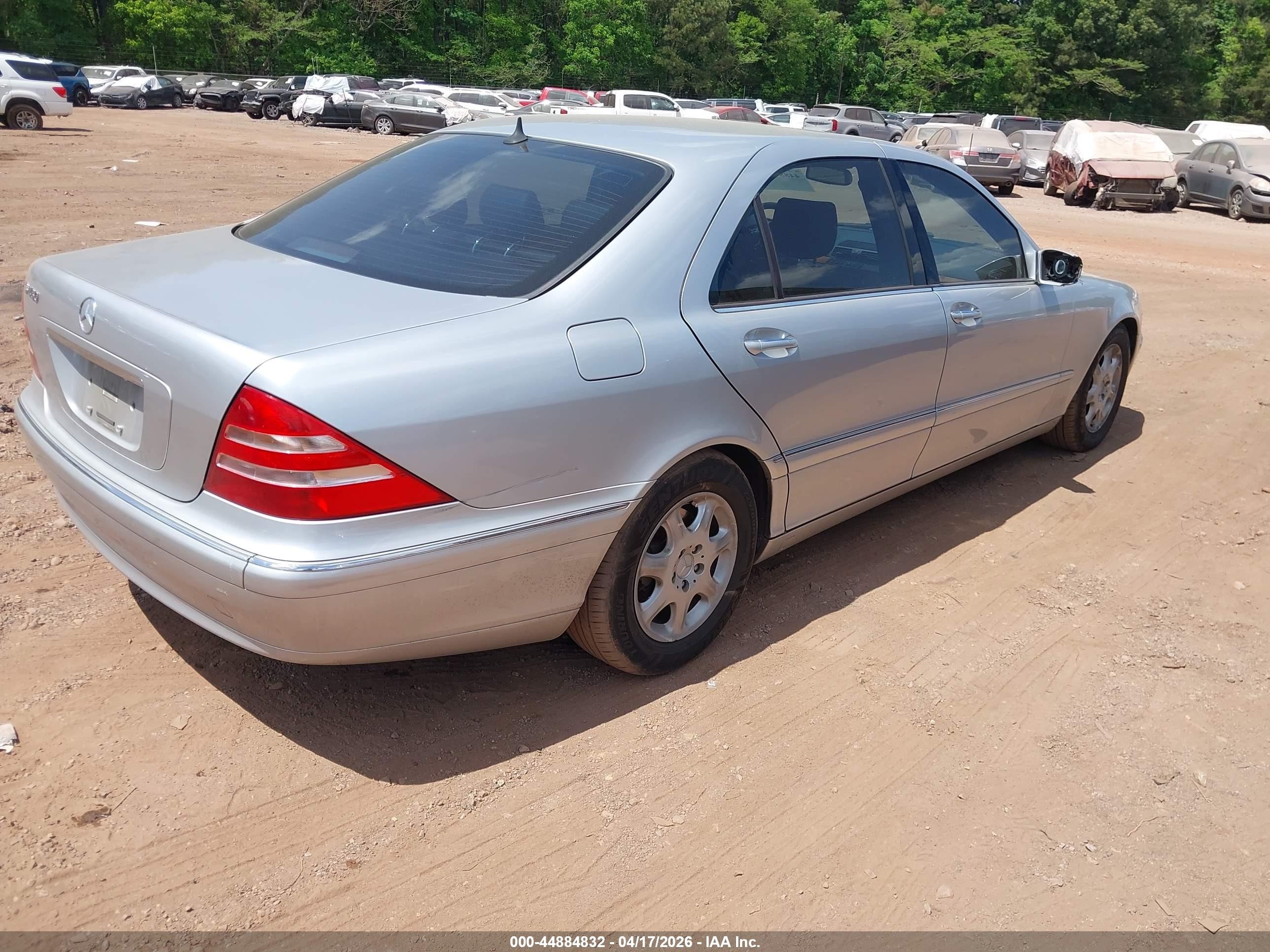 2000 Mercedes-benz S 430   Silver vin: WDBNG70J8YA119082