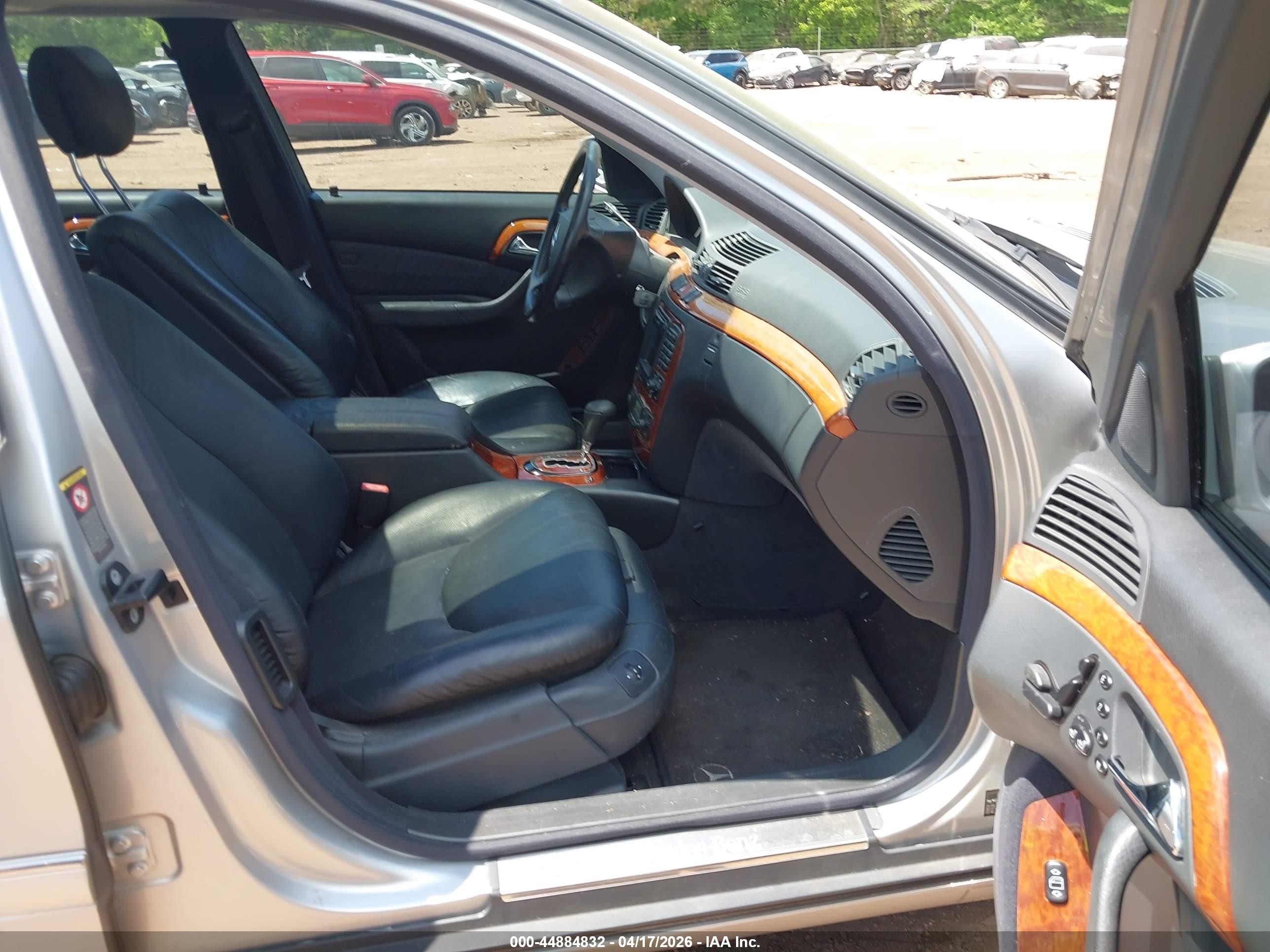 2000 Mercedes-benz S 430   Silver vin: WDBNG70J8YA119082