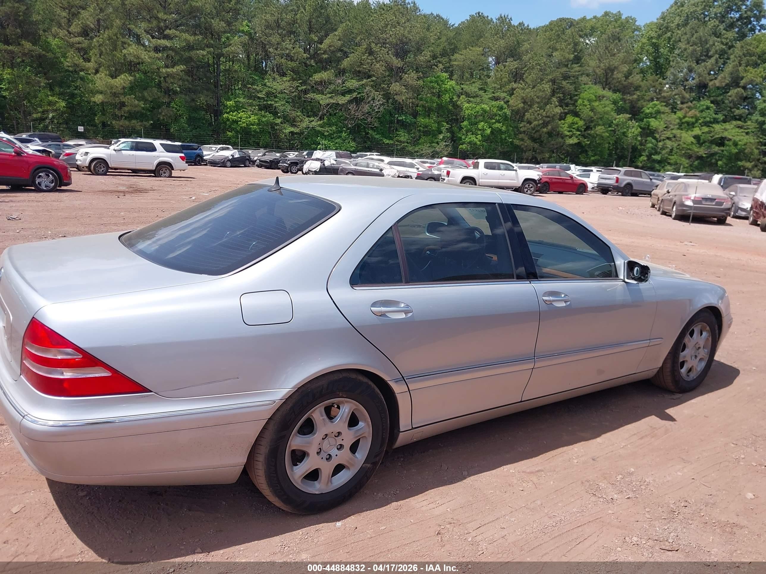 2000 Mercedes-benz S 430   Silver vin: WDBNG70J8YA119082