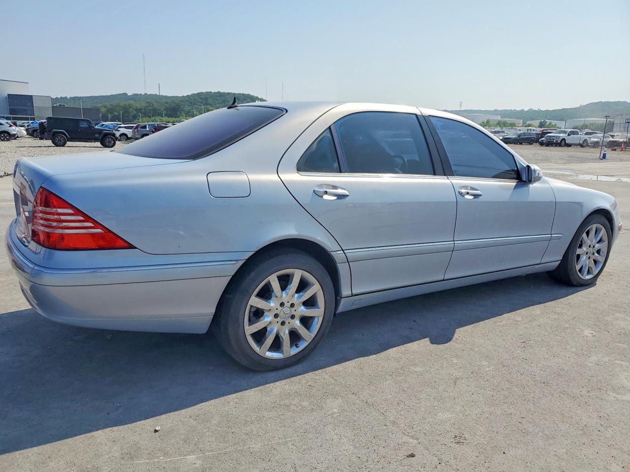 2003 Mercedes-benz S 430 Blue vin: WDBNG70J93A371691