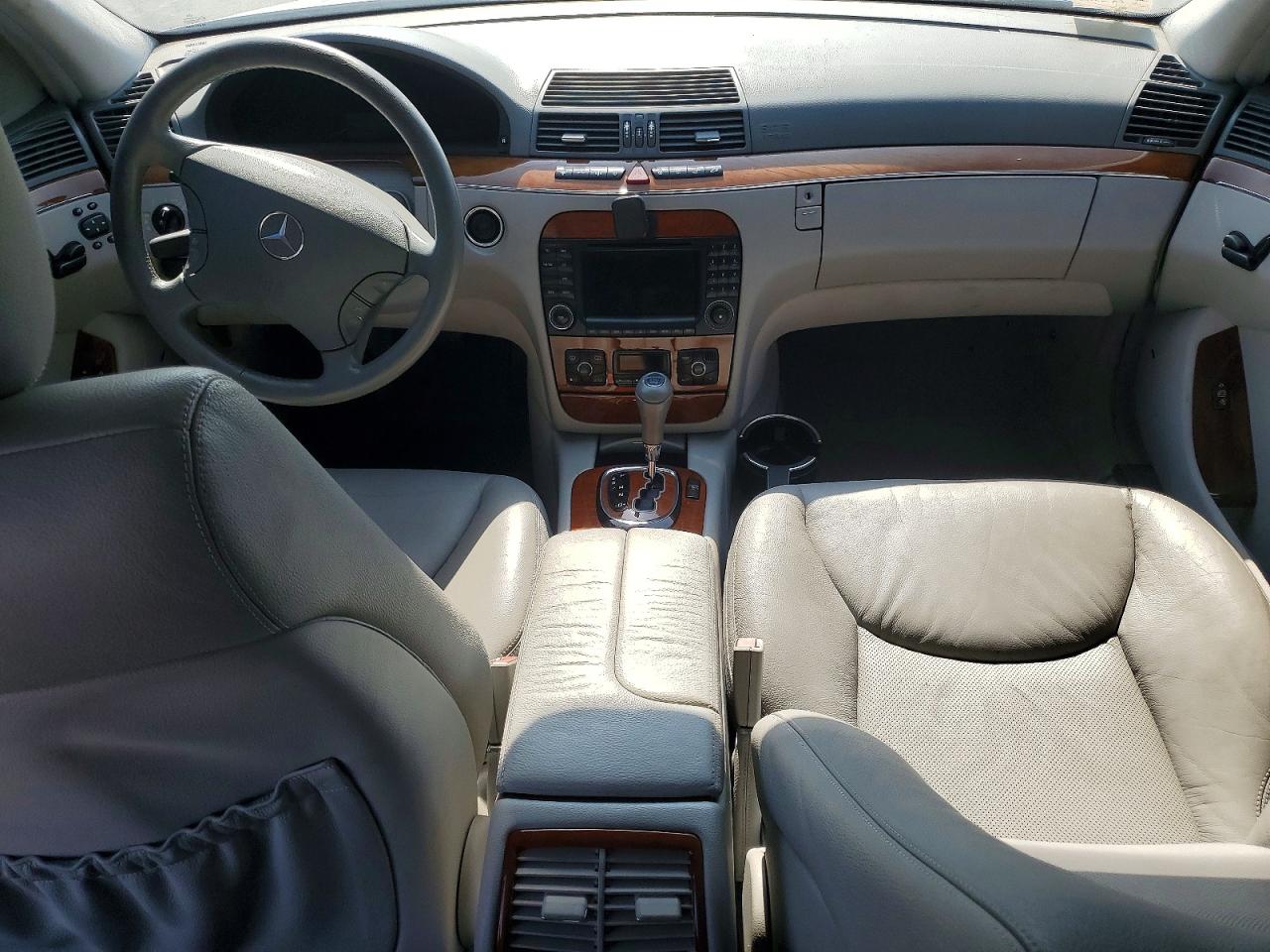 2003 Mercedes-benz S 430 Blue vin: WDBNG70J93A371691