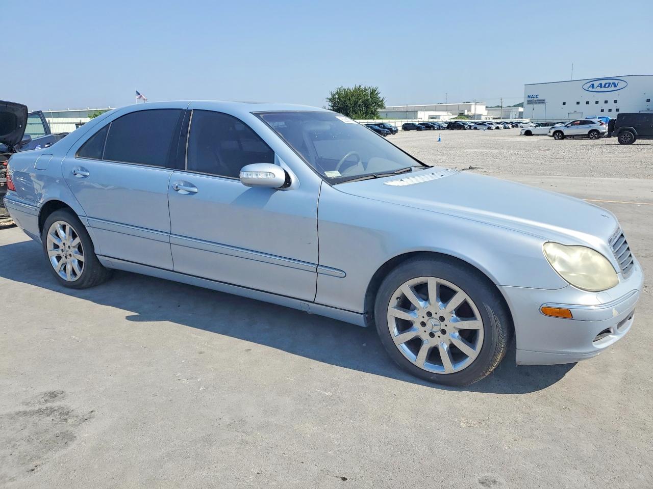 2003 Mercedes-benz S 430 Blue vin: WDBNG70J93A371691
