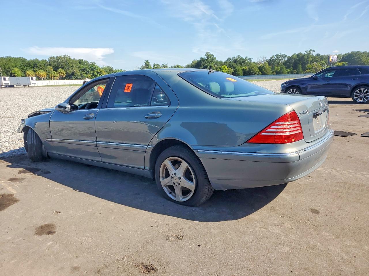 2004 Mercedes-benz S 430 Blue vin: WDBNG70J94A403721