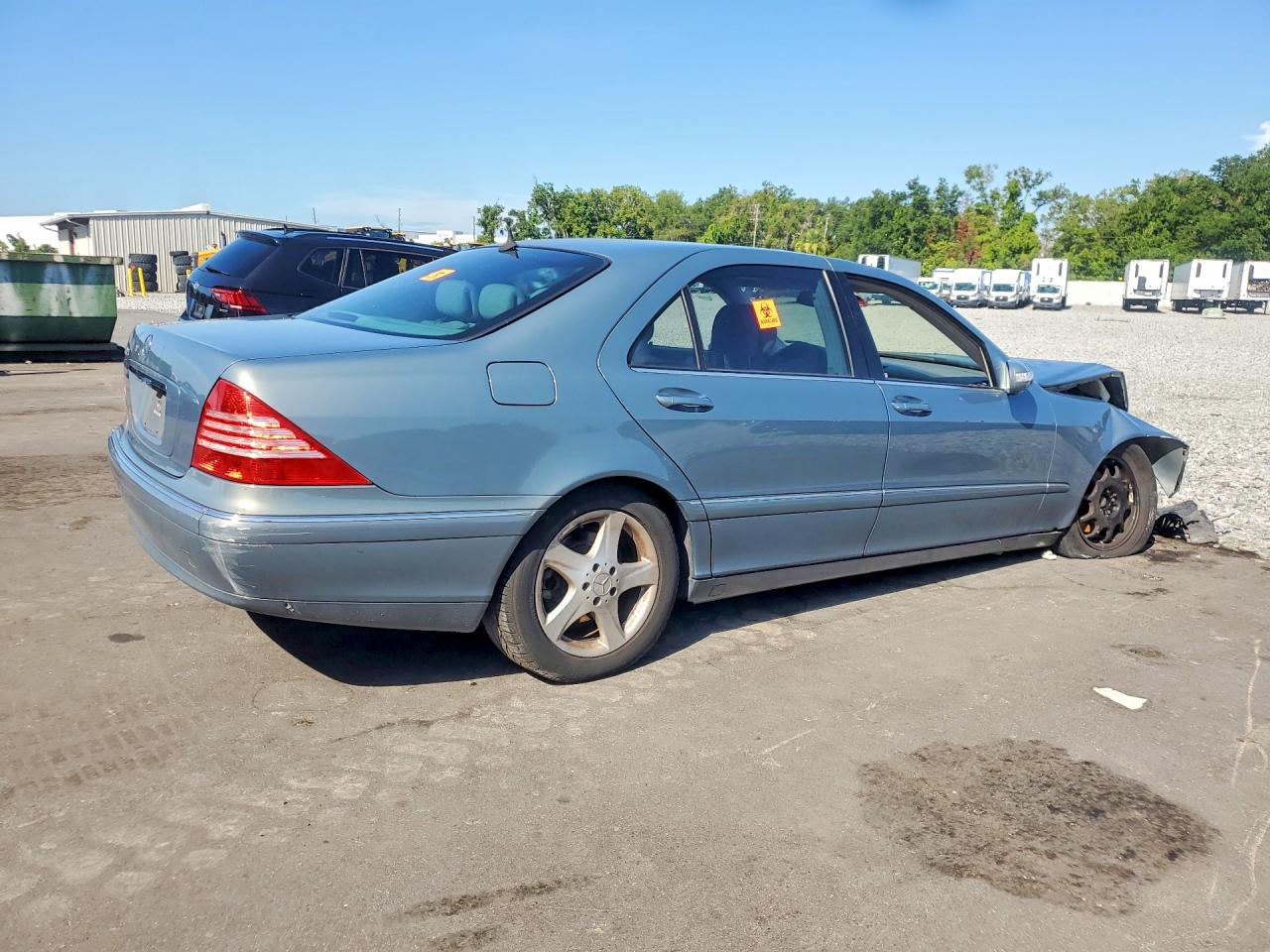 2004 Mercedes-benz S 430 Blue vin: WDBNG70J94A403721