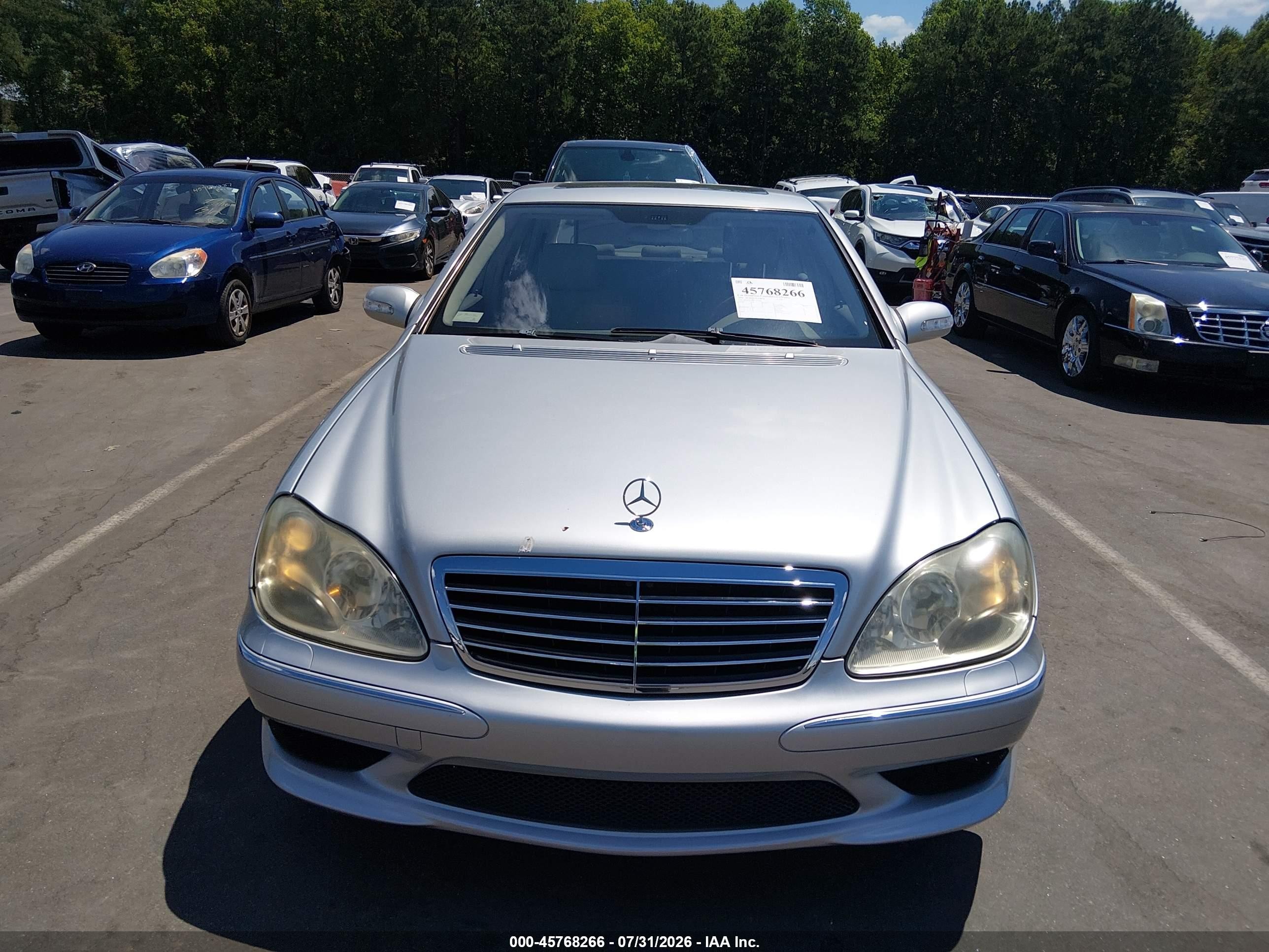 2006 Mercedes-benz S 430   Silver vin: WDBNG70J96A471701