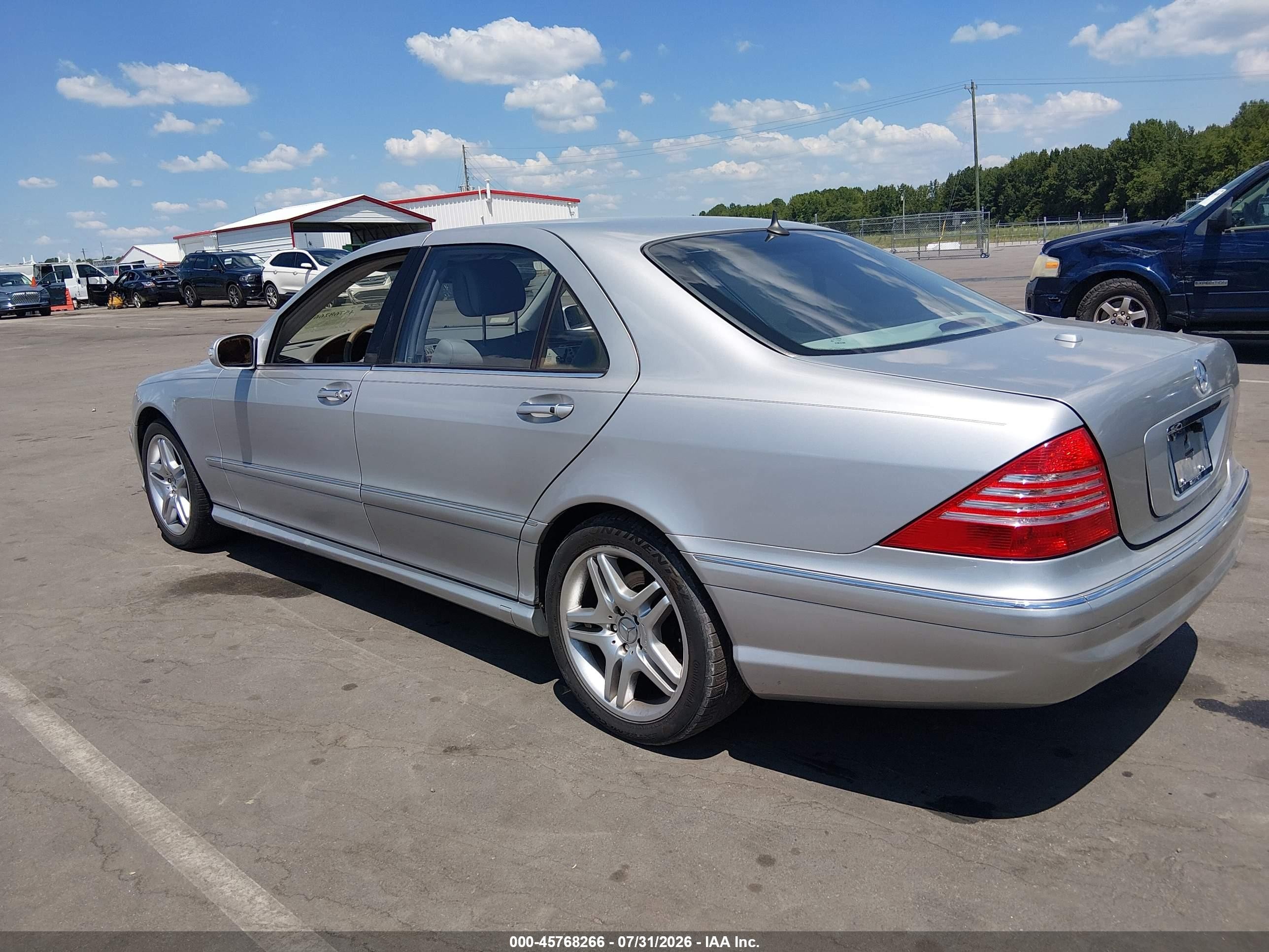 2006 Mercedes-benz S 430   Silver vin: WDBNG70J96A471701