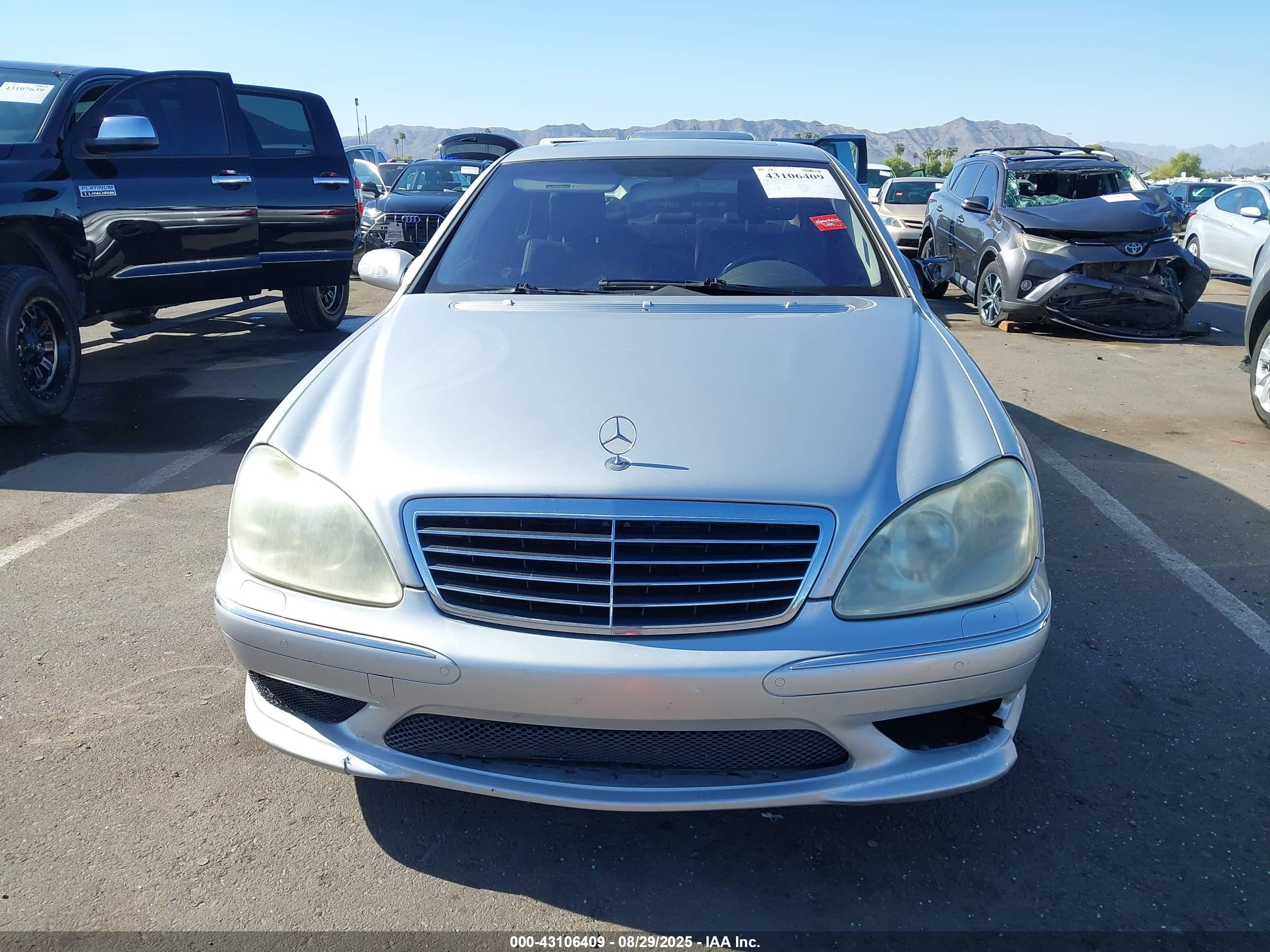 2006 Mercedes-benz S 430   Серебряный vin: WDBNG70J96A474002