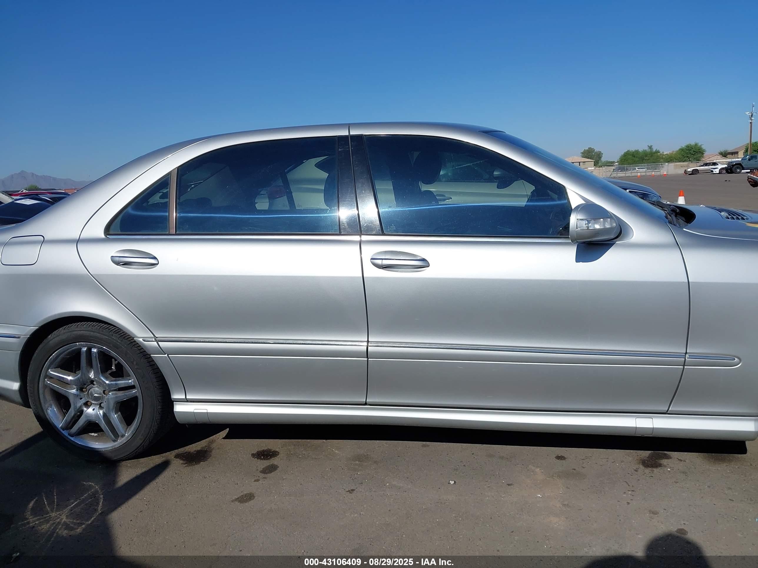 2006 Mercedes-benz S 430   Серебряный vin: WDBNG70J96A474002