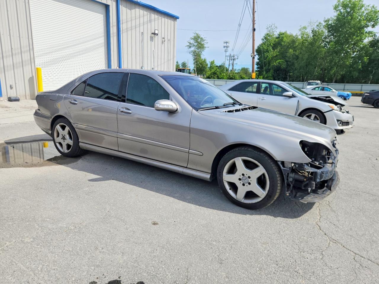 2003 Mercedes-benz S 430 Silver vin: WDBNG70JX3A342040