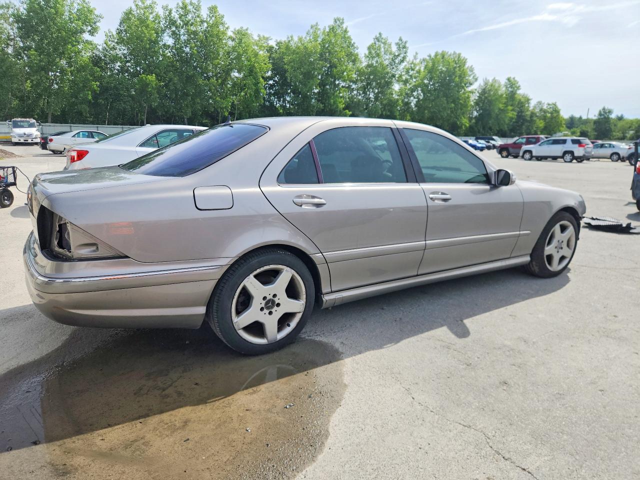 2003 Mercedes-benz S 430 Silver vin: WDBNG70JX3A342040