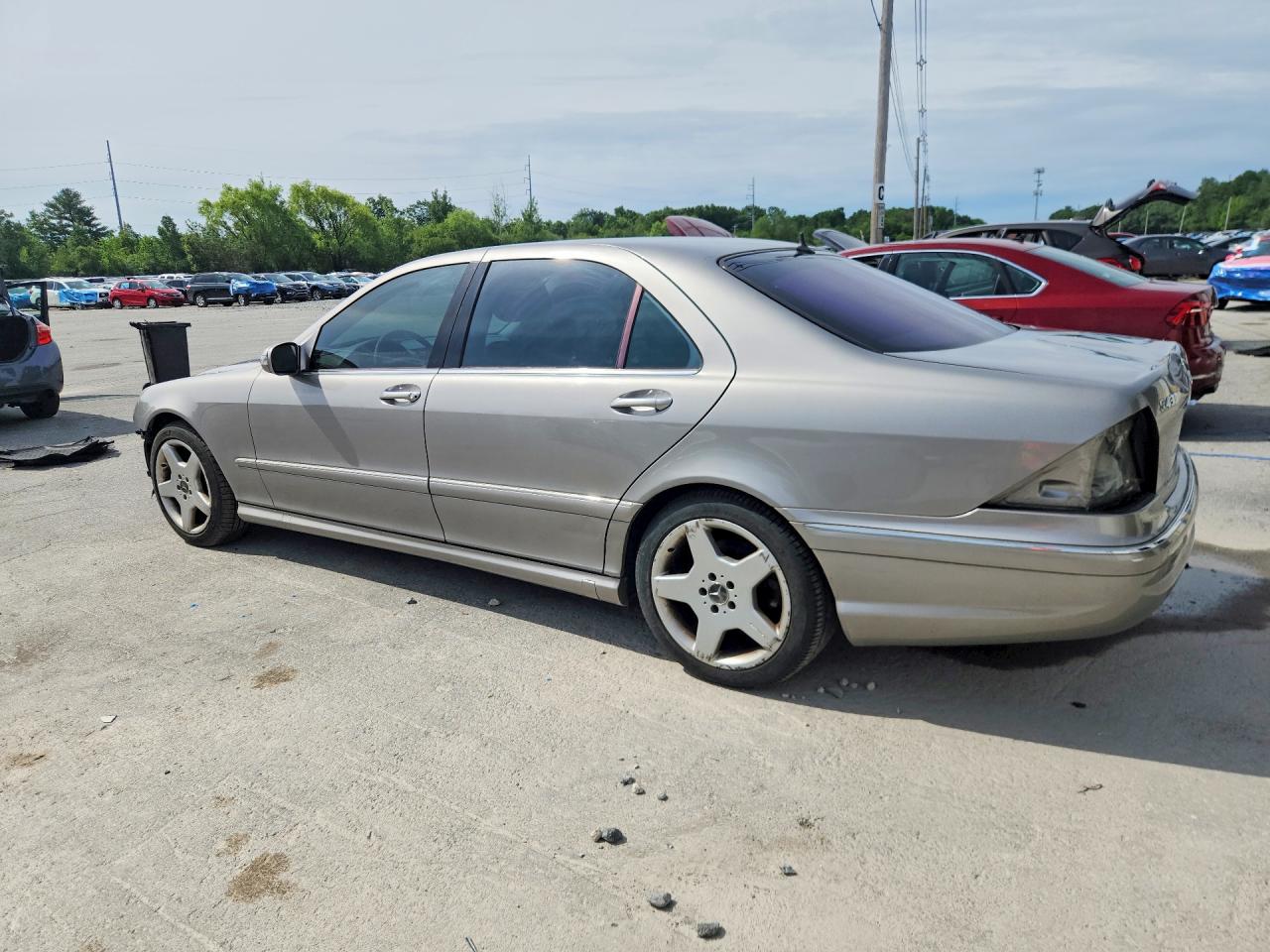 2003 Mercedes-benz S 430 Silver vin: WDBNG70JX3A342040