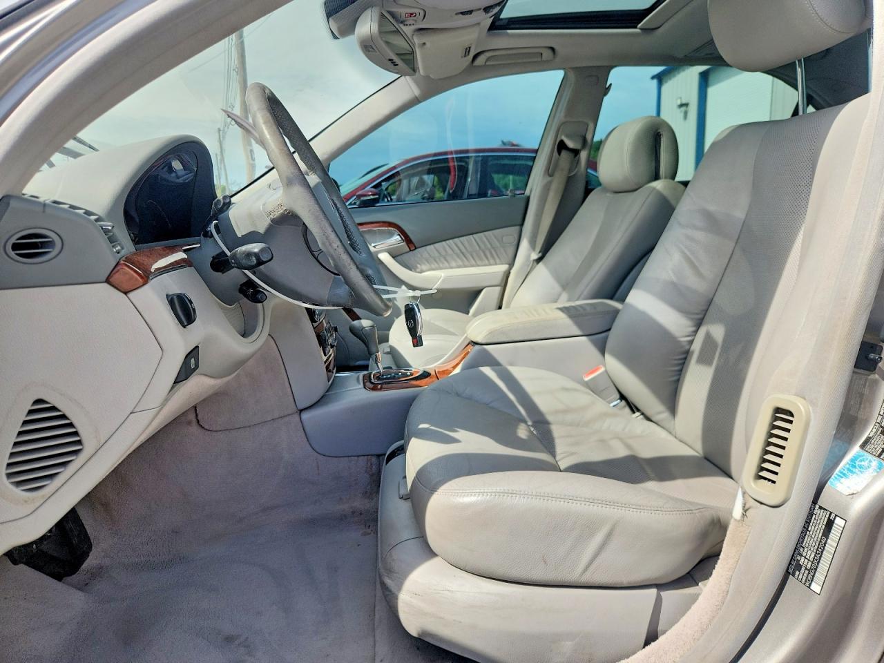 2003 Mercedes-benz S 430 Silver vin: WDBNG70JX3A342040