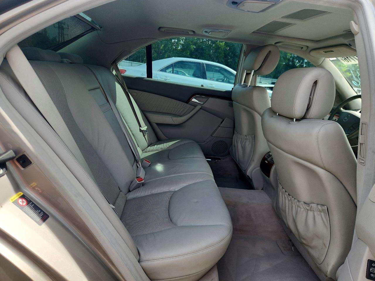 2003 Mercedes-benz S 430 Silver vin: WDBNG70JX3A342040
