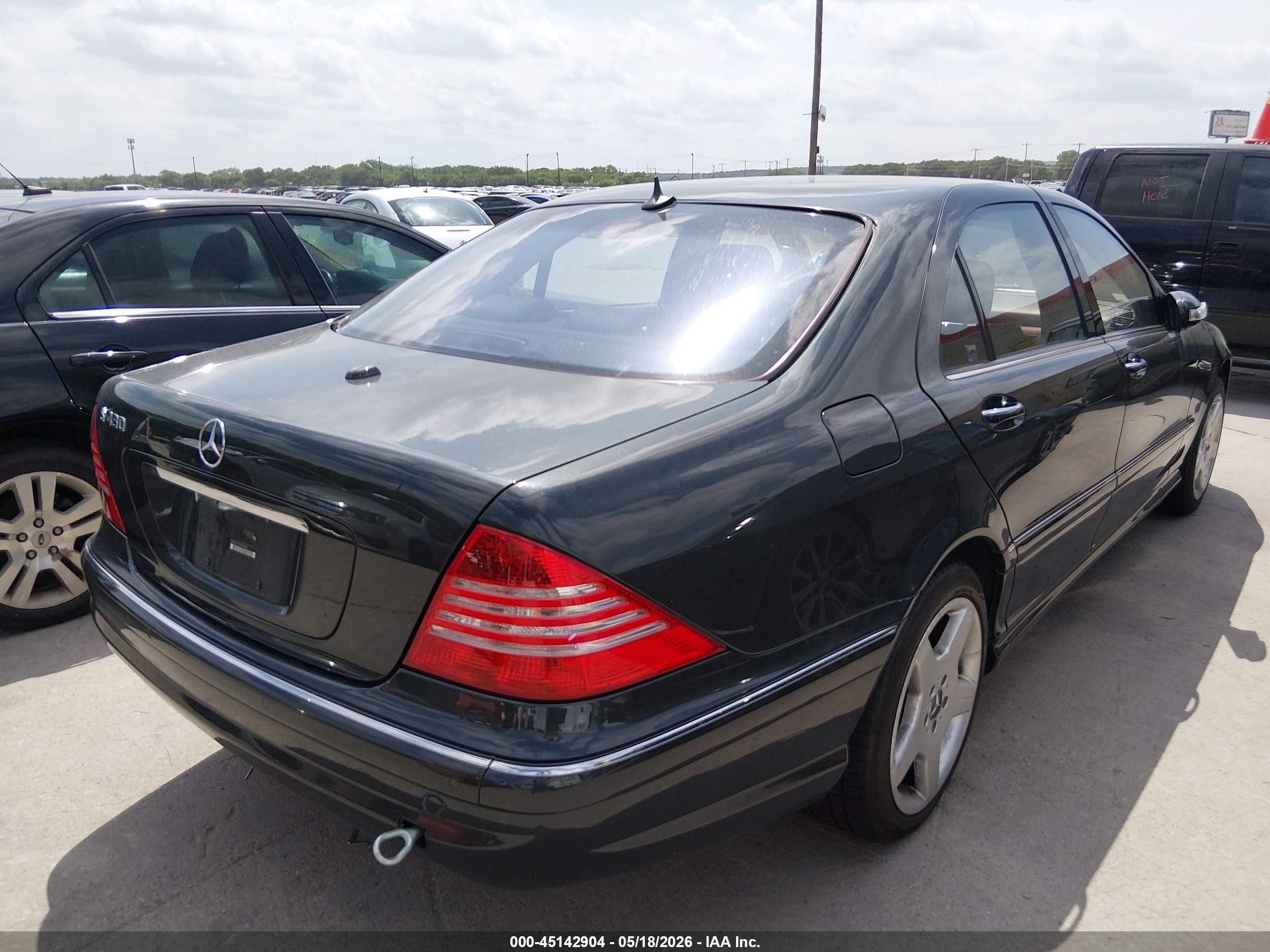 2004 Mercedes-benz S 430   Gray vin: WDBNG70JX4A393846