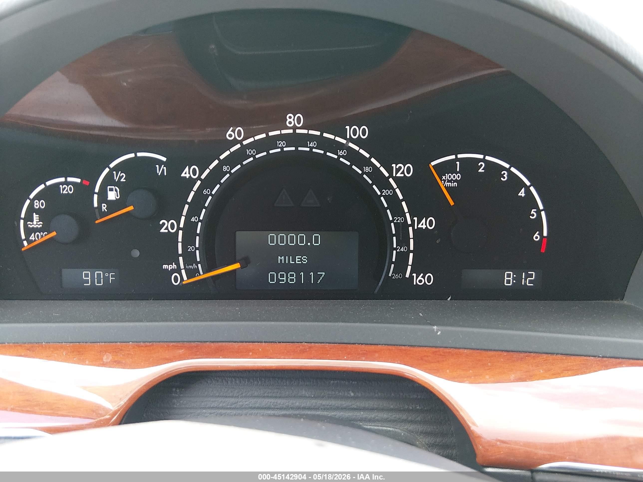 2004 Mercedes-benz S 430   Gray vin: WDBNG70JX4A393846