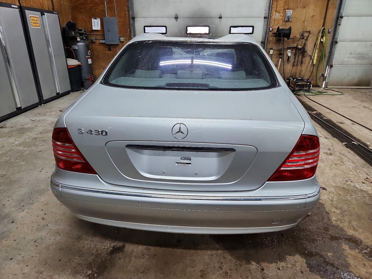 2005 Mercedes-benz S 430 Silver vin: WDBNG70JX5A451892