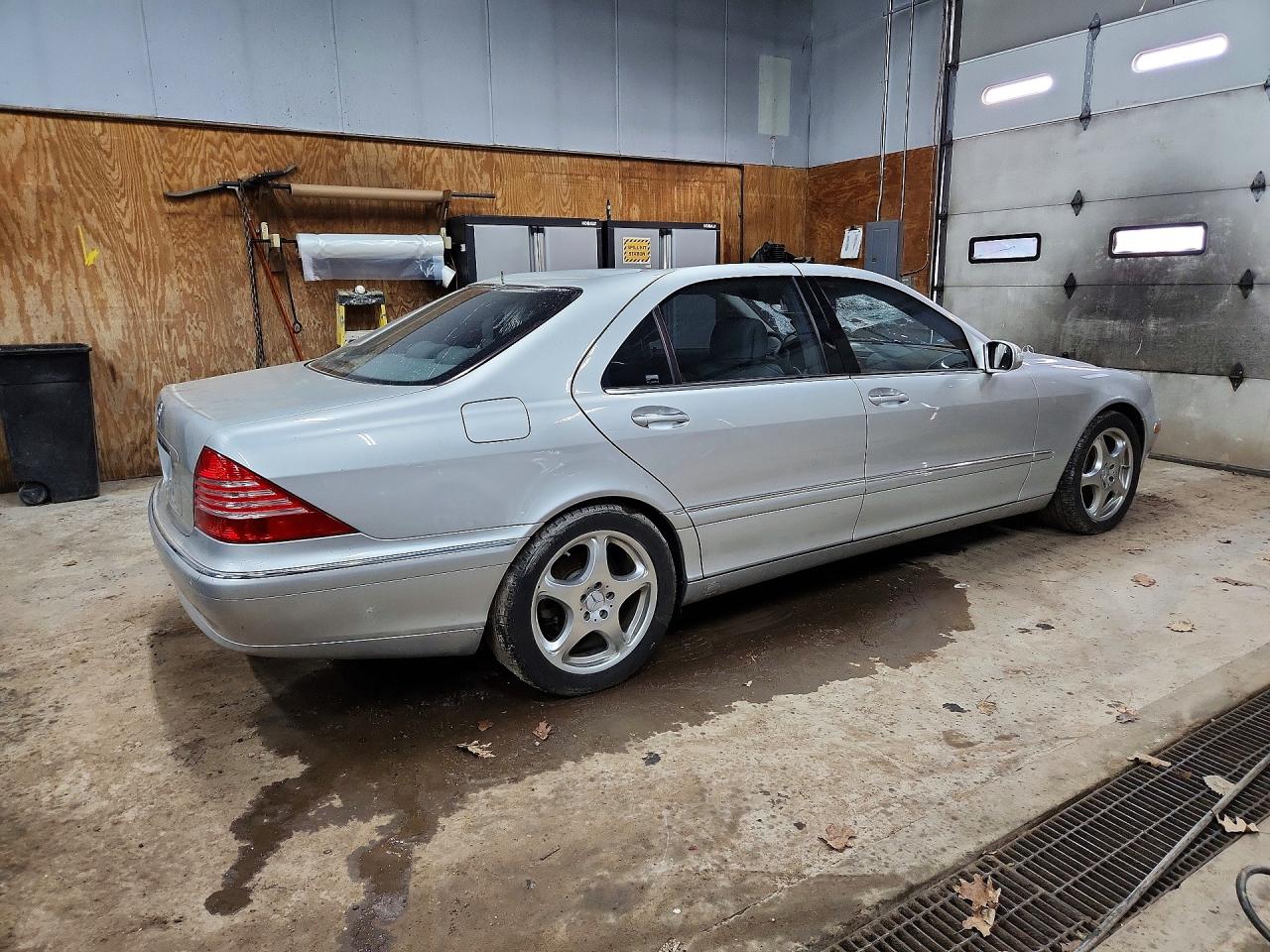 2005 Mercedes-benz S 430 Silver vin: WDBNG70JX5A451892