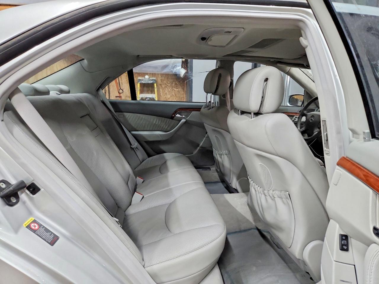 2005 Mercedes-benz S 430 Silver vin: WDBNG70JX5A451892