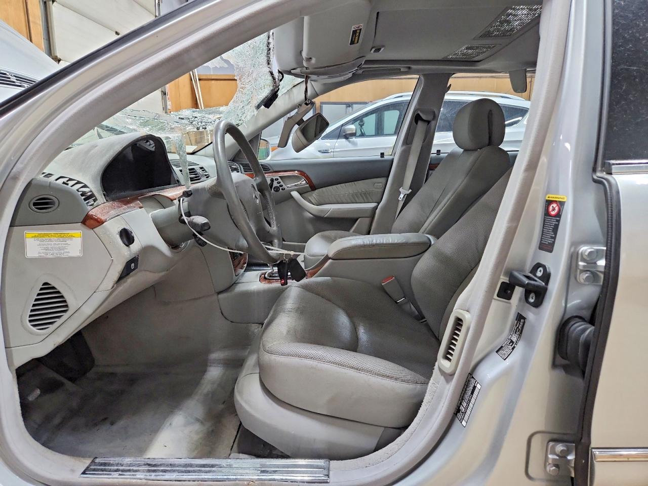 2005 Mercedes-benz S 430 Silver vin: WDBNG70JX5A451892