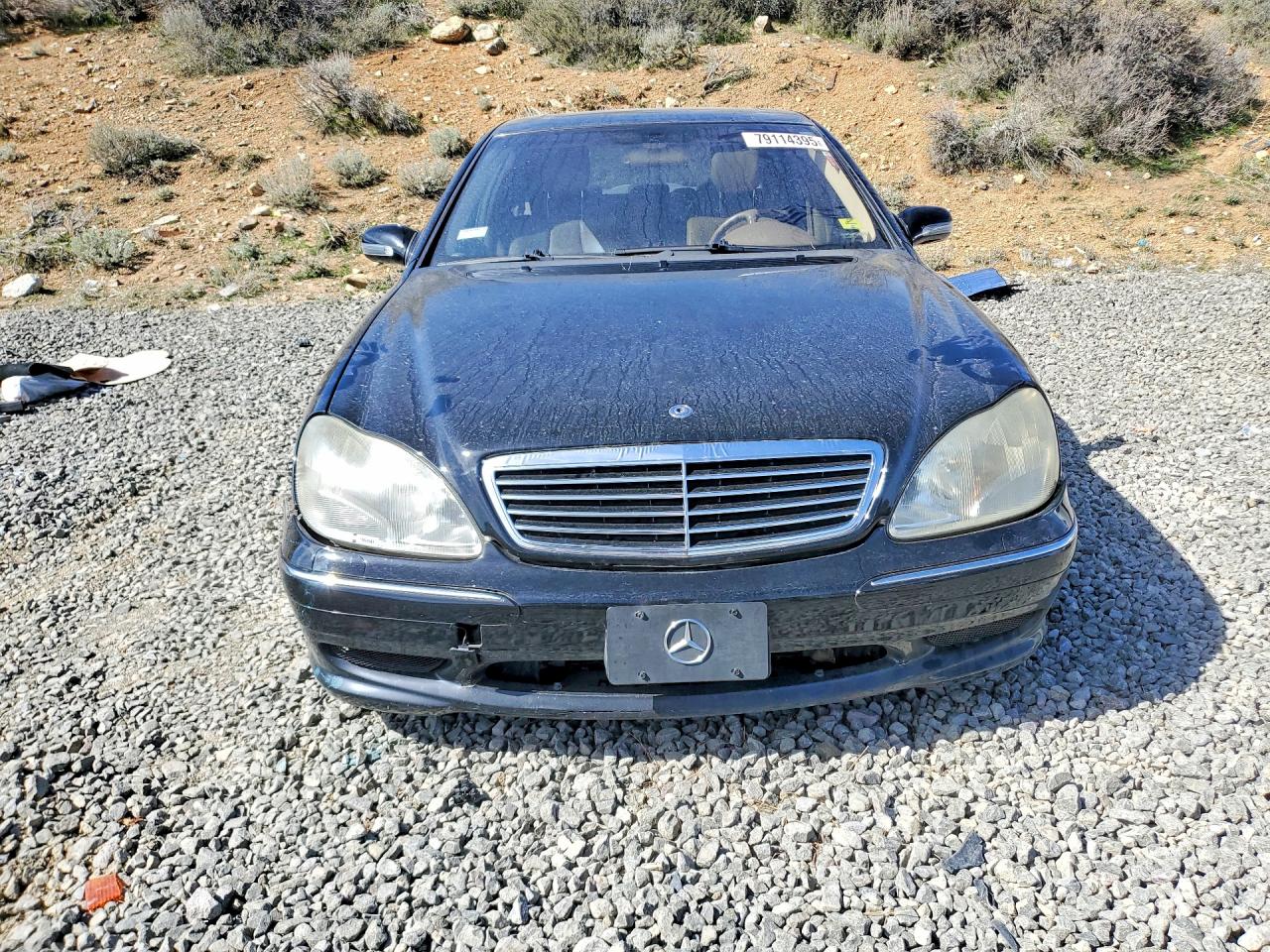 2002 Mercedes-benz S 55 Amg Black vin: WDBNG73J02A250526