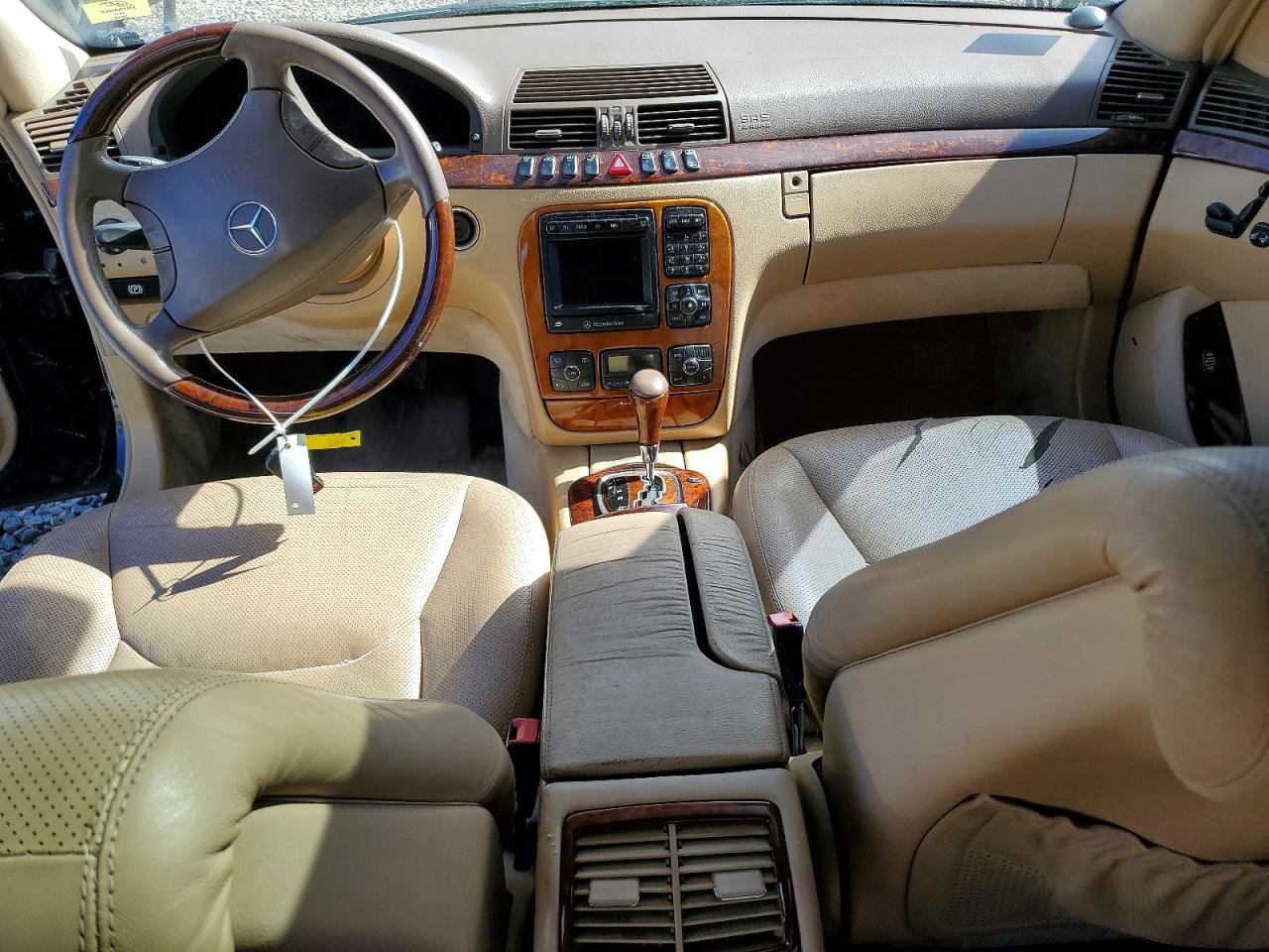 2002 Mercedes-benz S 55 Amg Black vin: WDBNG73J02A250526