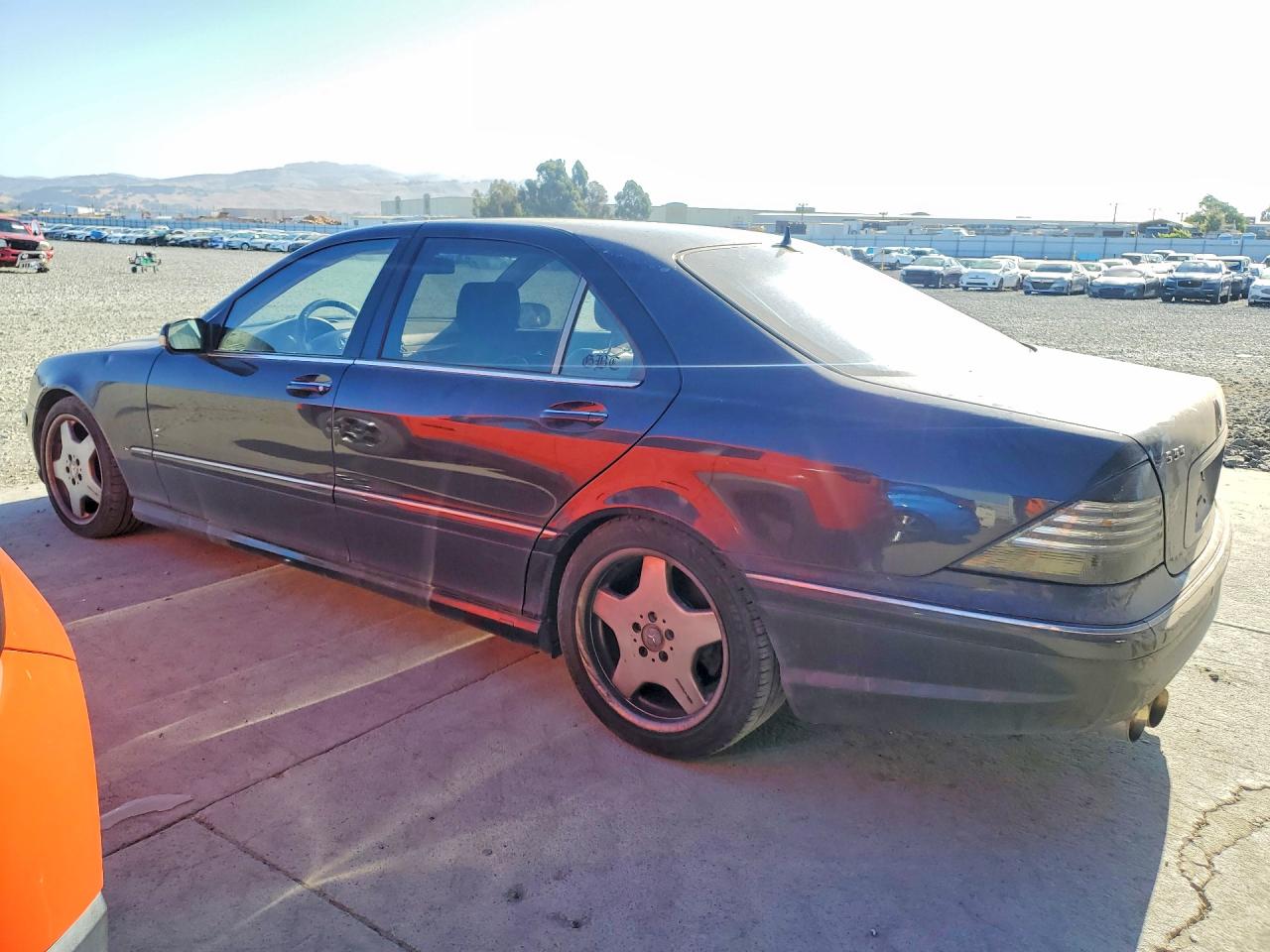 2002 Mercedes-benz S 55 Amg Black vin: WDBNG73J22A236790