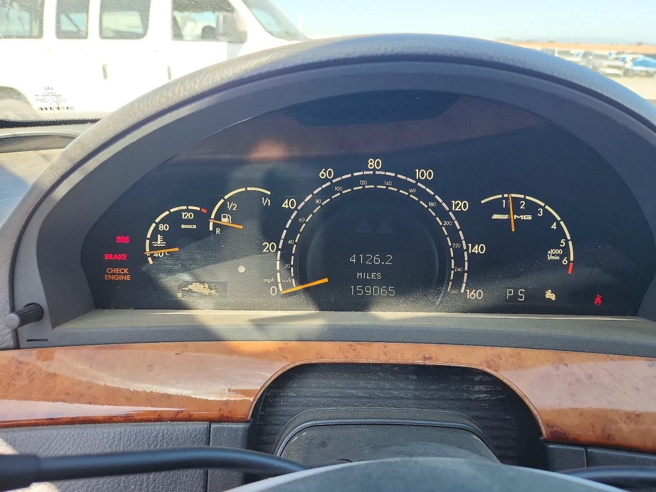 2002 Mercedes-benz S 55 Amg Black vin: WDBNG73J22A236790