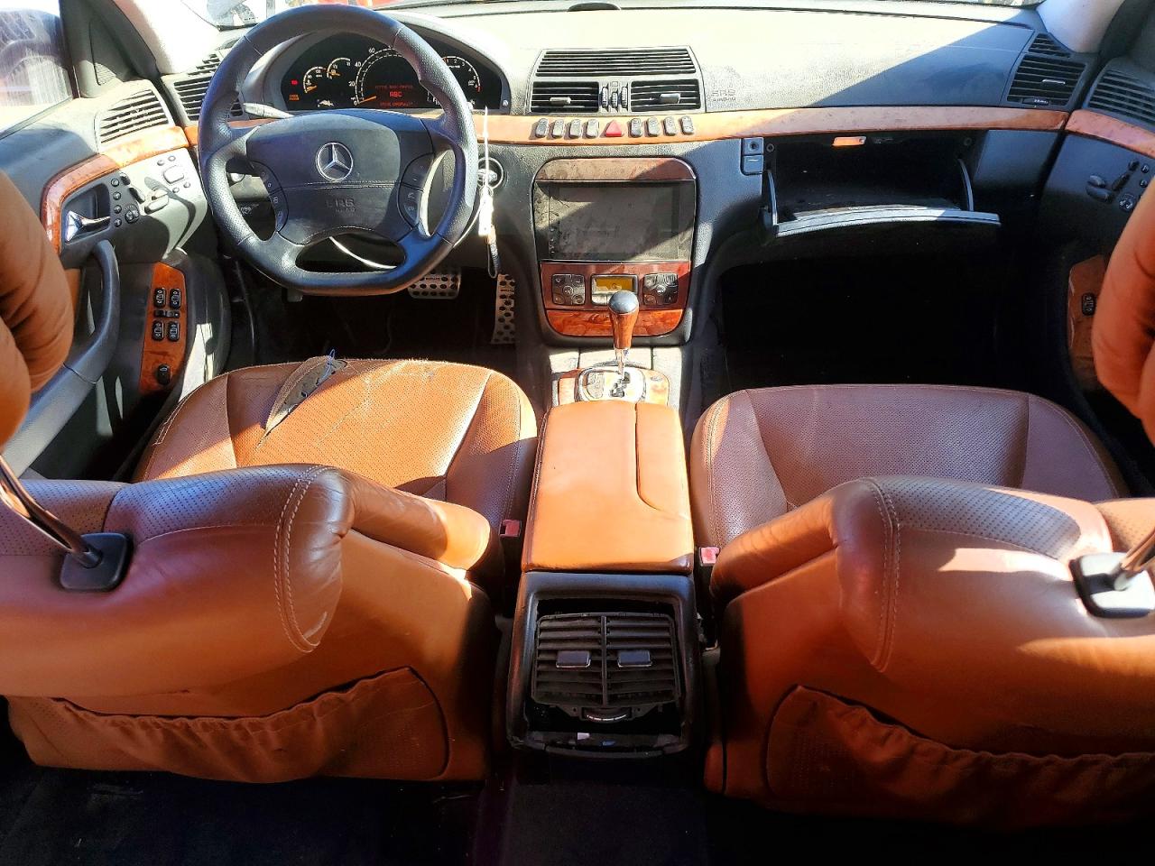 2002 Mercedes-benz S 55 Amg Black vin: WDBNG73J22A236790