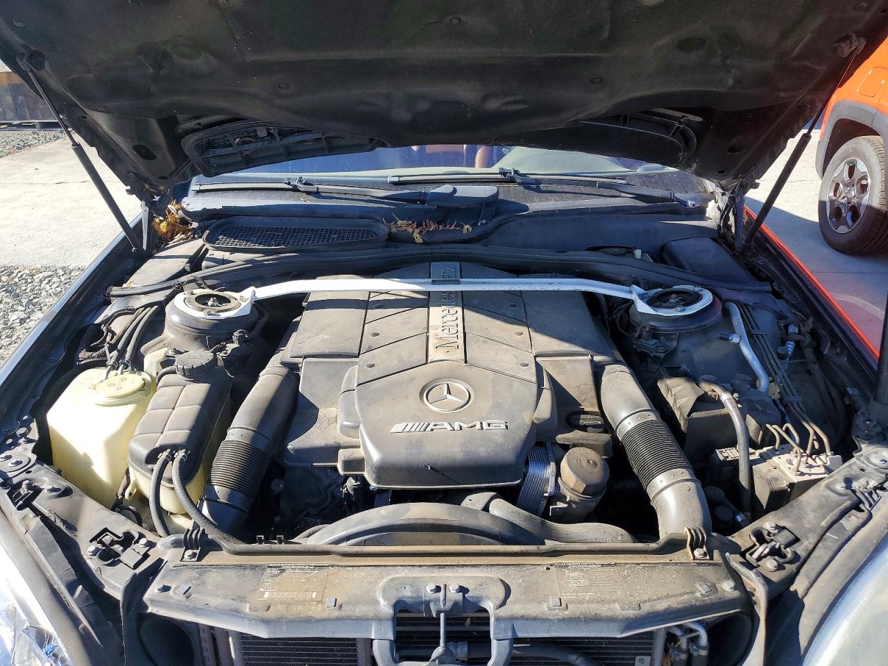 2002 Mercedes-benz S 55 Amg Black vin: WDBNG73J22A236790