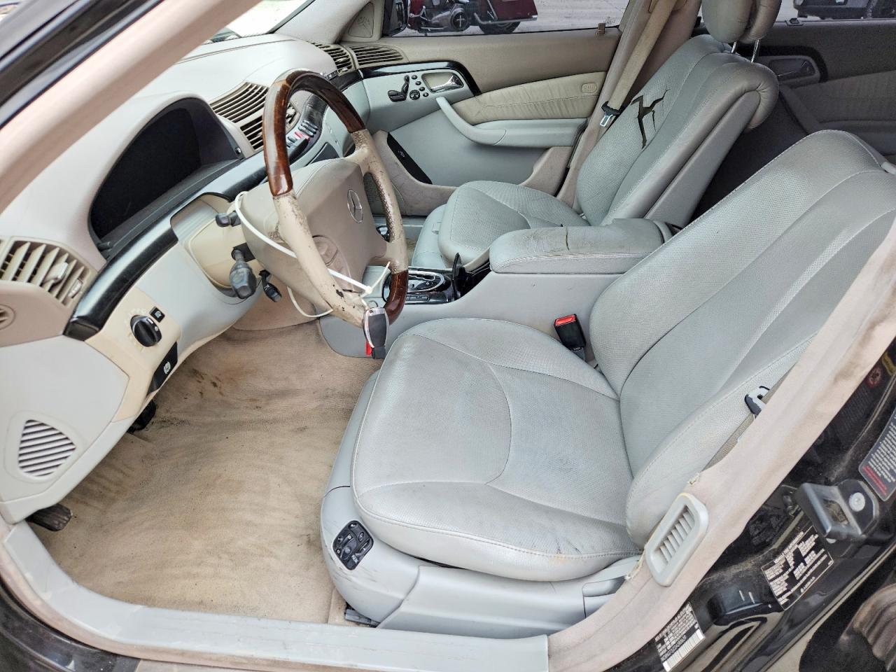 2002 Mercedes-benz S 55 Amg Black vin: WDBNG73J22A283639