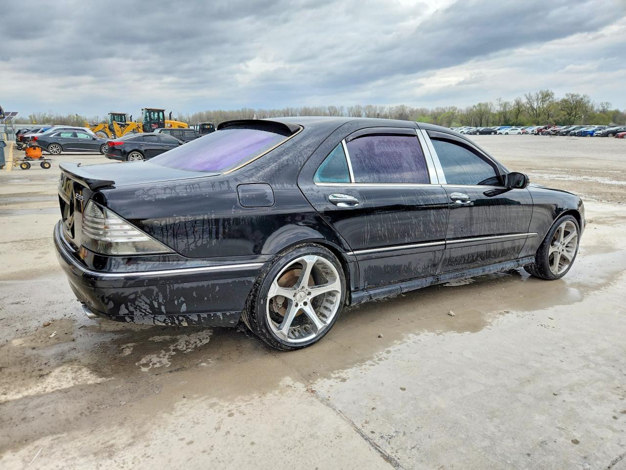 2002 Mercedes-benz S 55 Amg Black vin: WDBNG73J22A283639