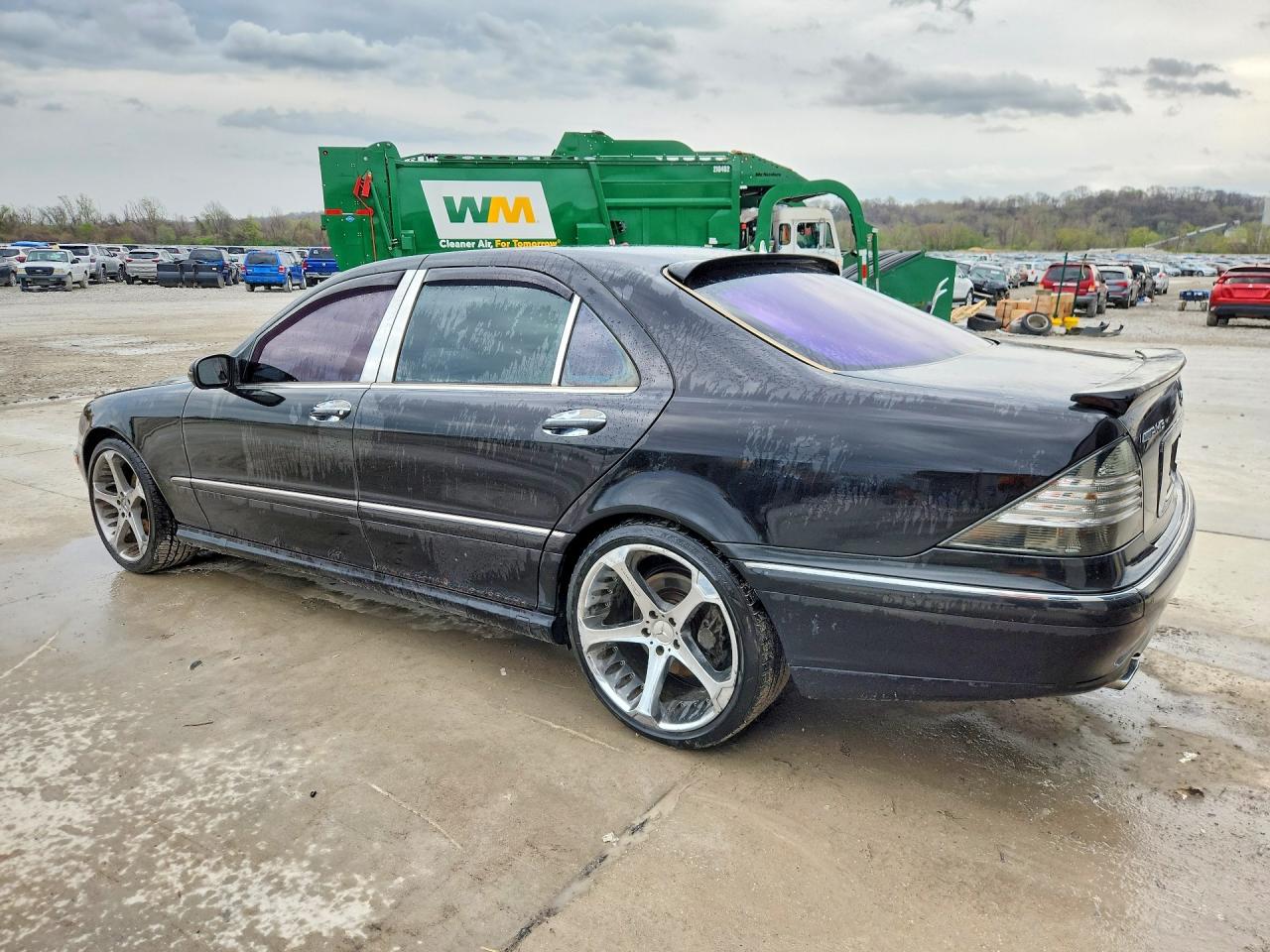2002 Mercedes-benz S 55 Amg Black vin: WDBNG73J22A283639