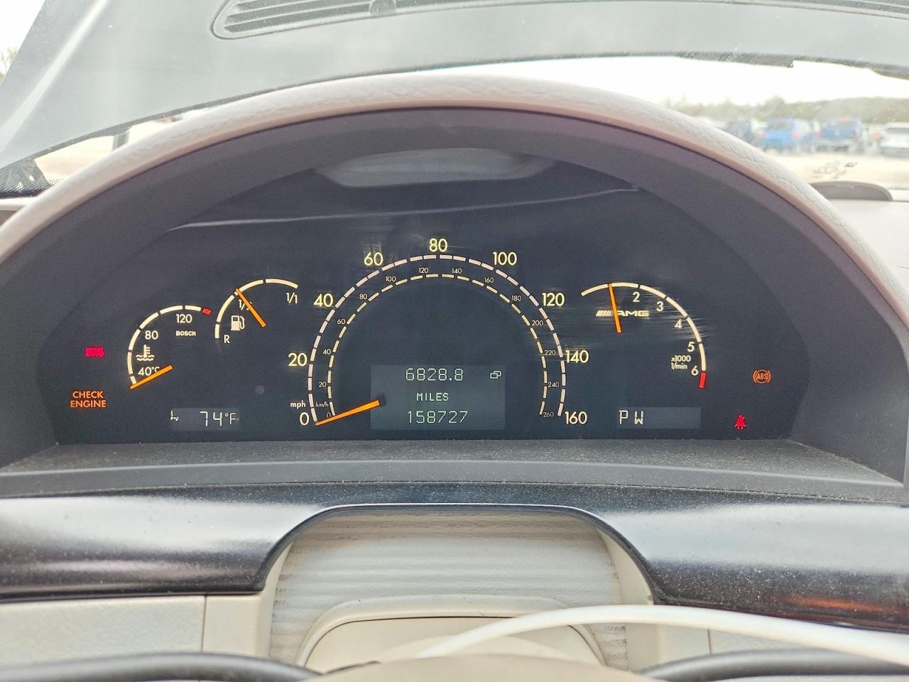 2002 Mercedes-benz S 55 Amg Black vin: WDBNG73J22A283639