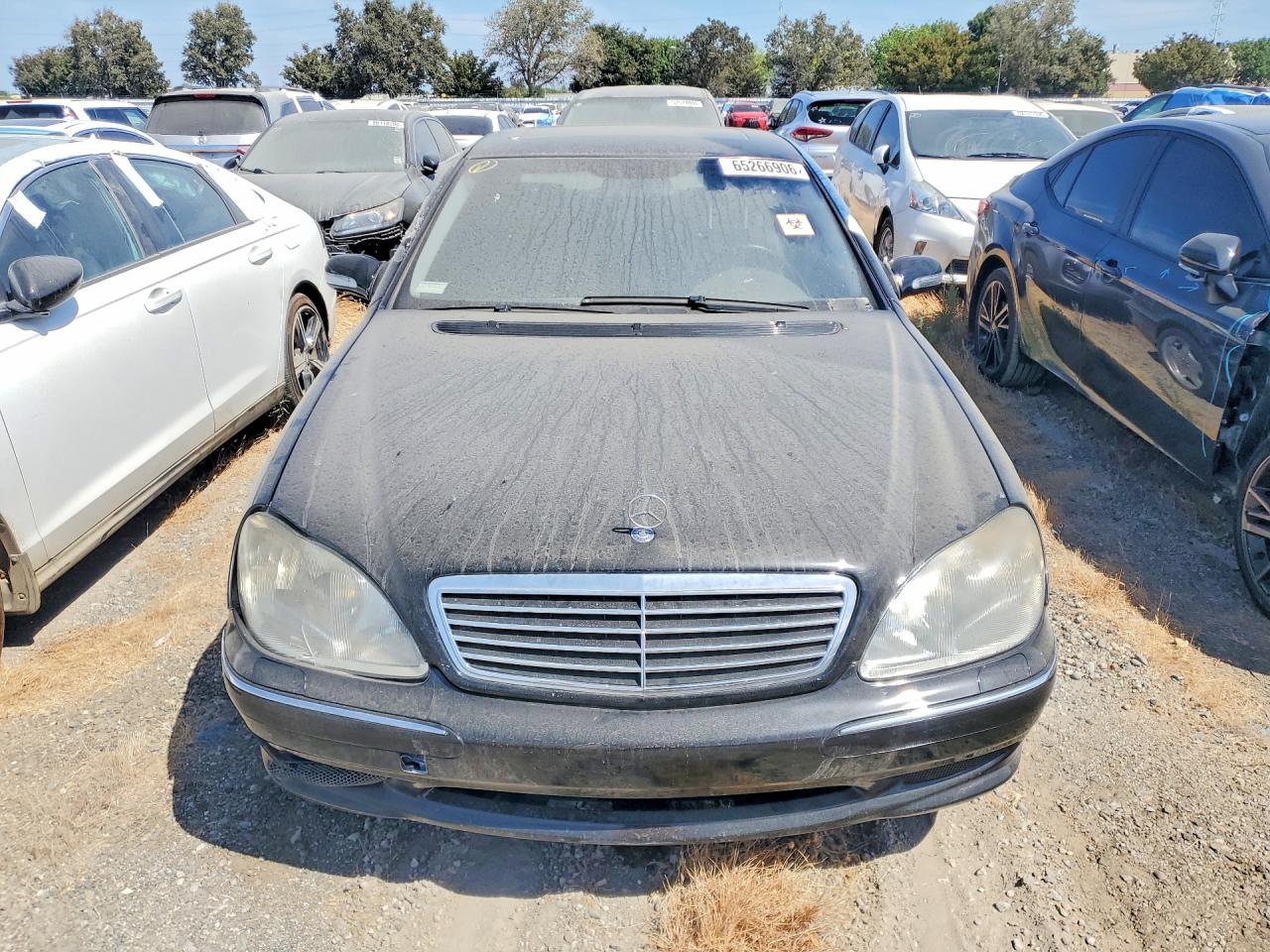 2002 Mercedes-benz S 55 Amg Black vin: WDBNG73J32A293676
