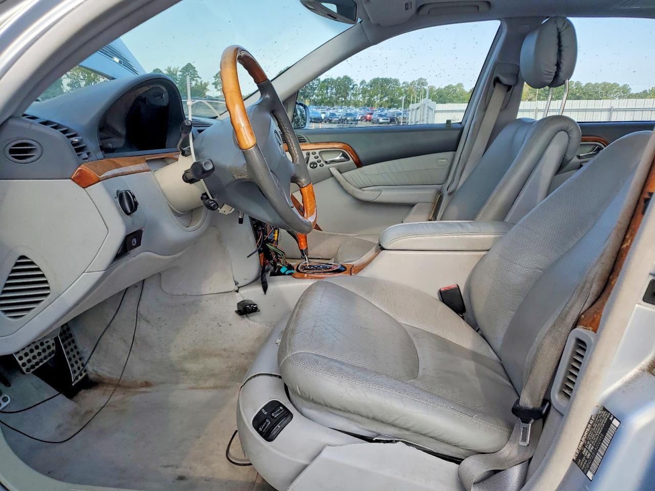 2001 Mercedes-benz S 55 Amg Синий vin: WDBNG73J51A202955