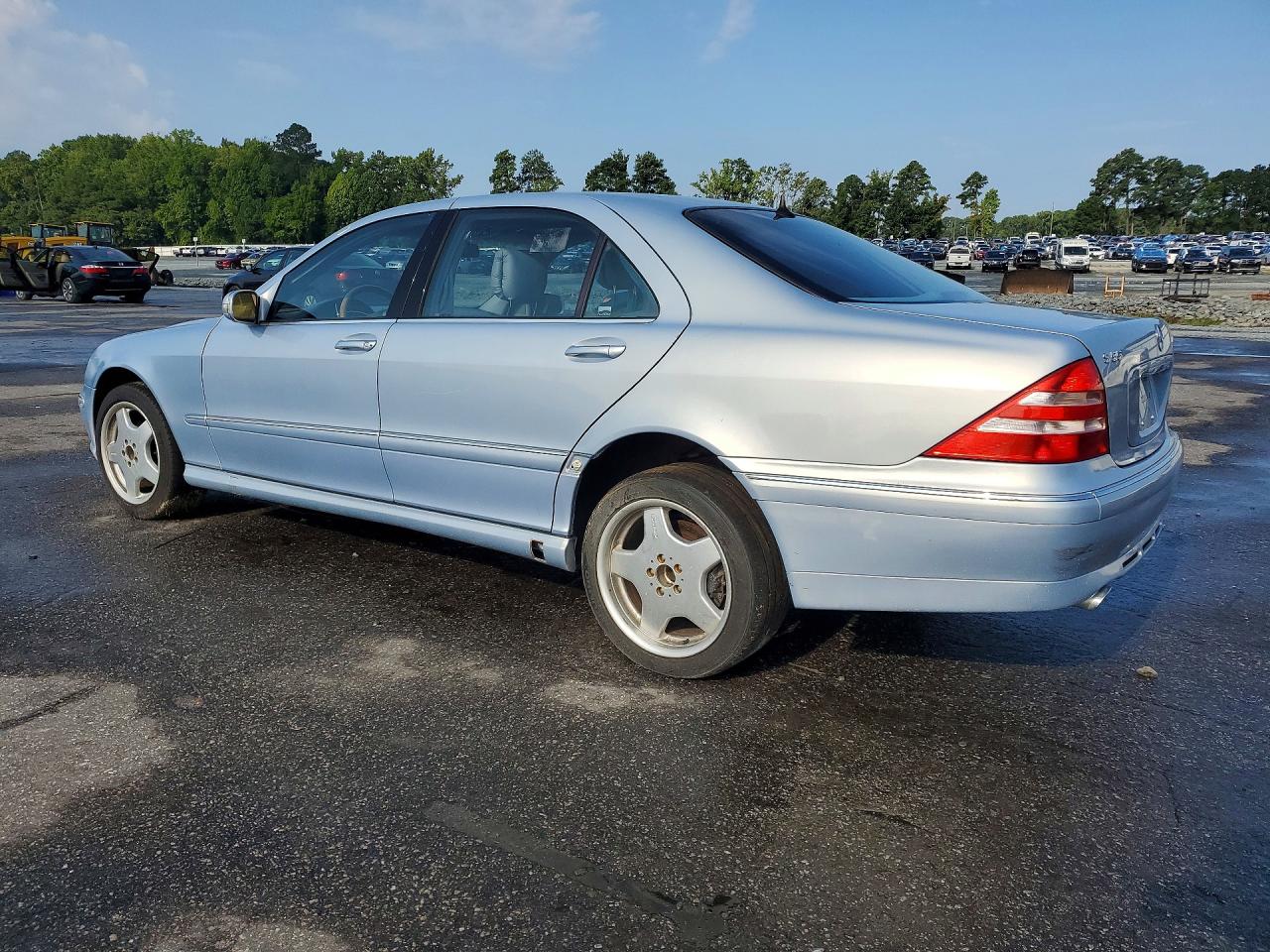 2001 Mercedes-benz S 55 Amg Синий vin: WDBNG73J51A202955
