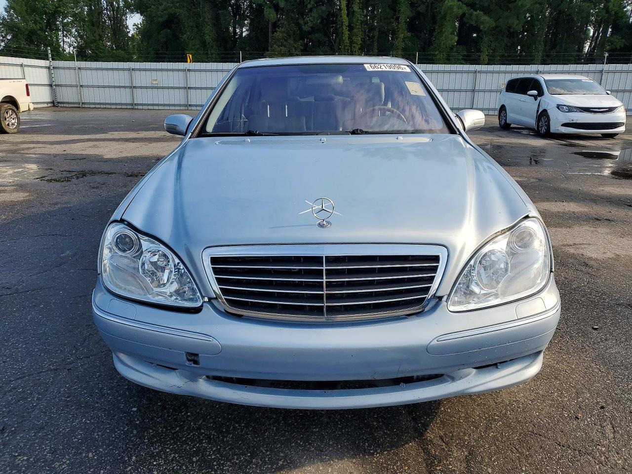 2001 Mercedes-benz S 55 Amg Синий vin: WDBNG73J51A202955