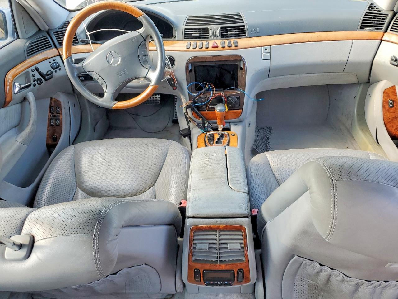 2001 Mercedes-benz S 55 Amg Синий vin: WDBNG73J51A202955