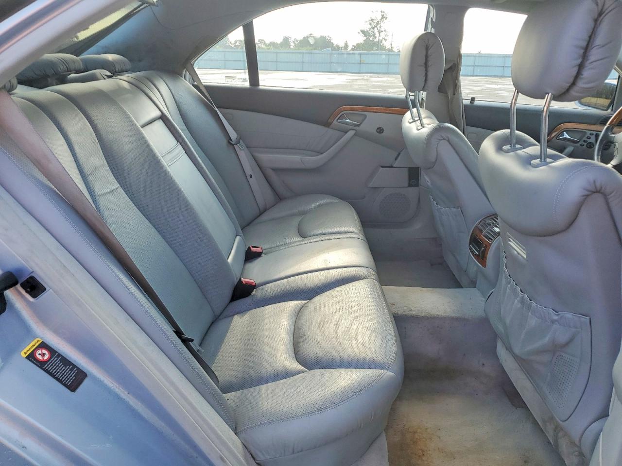 2001 Mercedes-benz S 55 Amg Синий vin: WDBNG73J51A202955