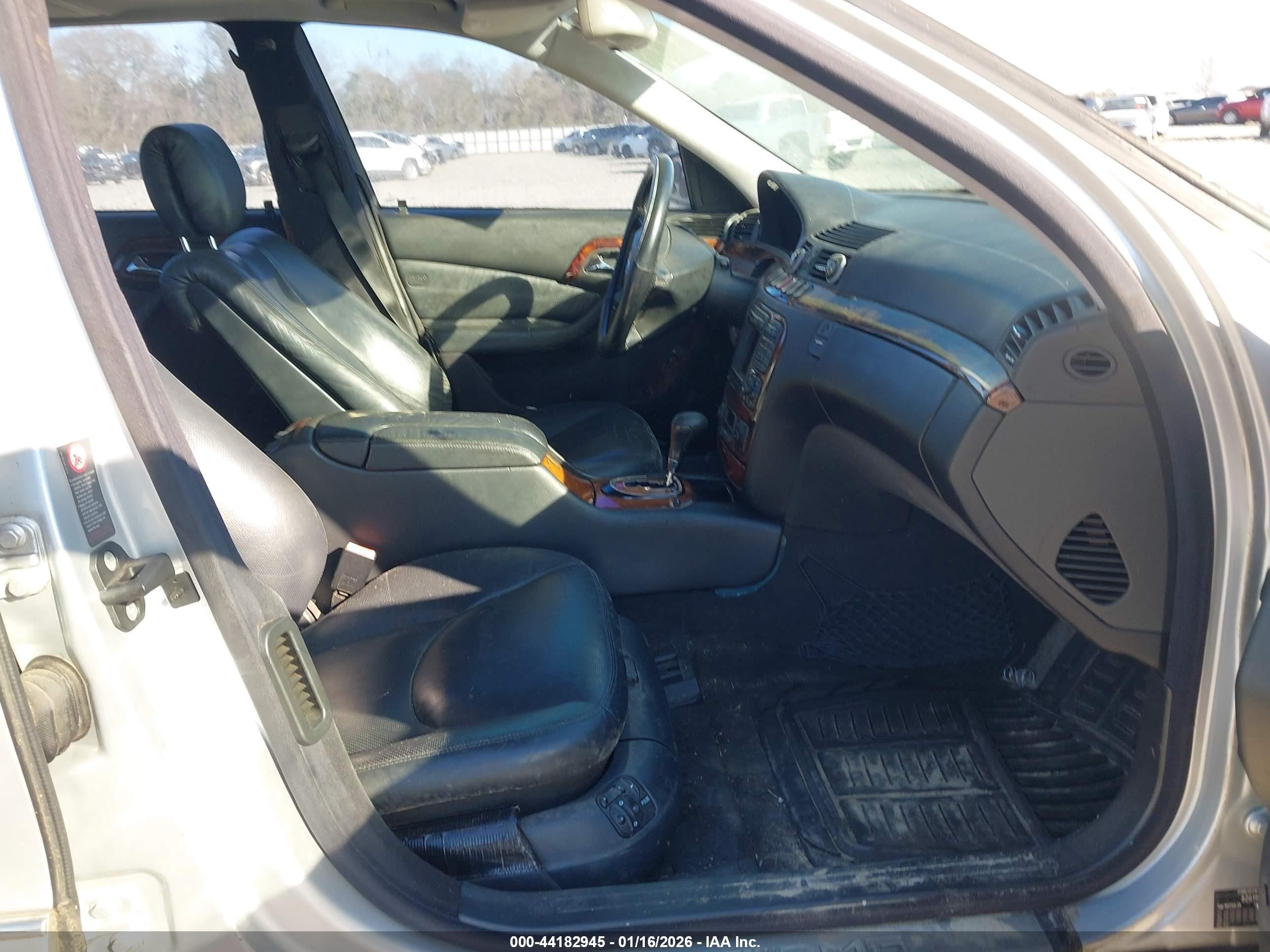 2002 Mercedes-benz S 55 Amg   Silver vin: WDBNG73J62A263703