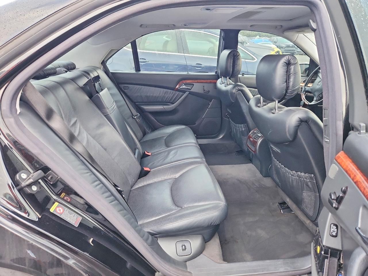 2002 Mercedes-benz S 55 Amg Black vin: WDBNG73J82A260883