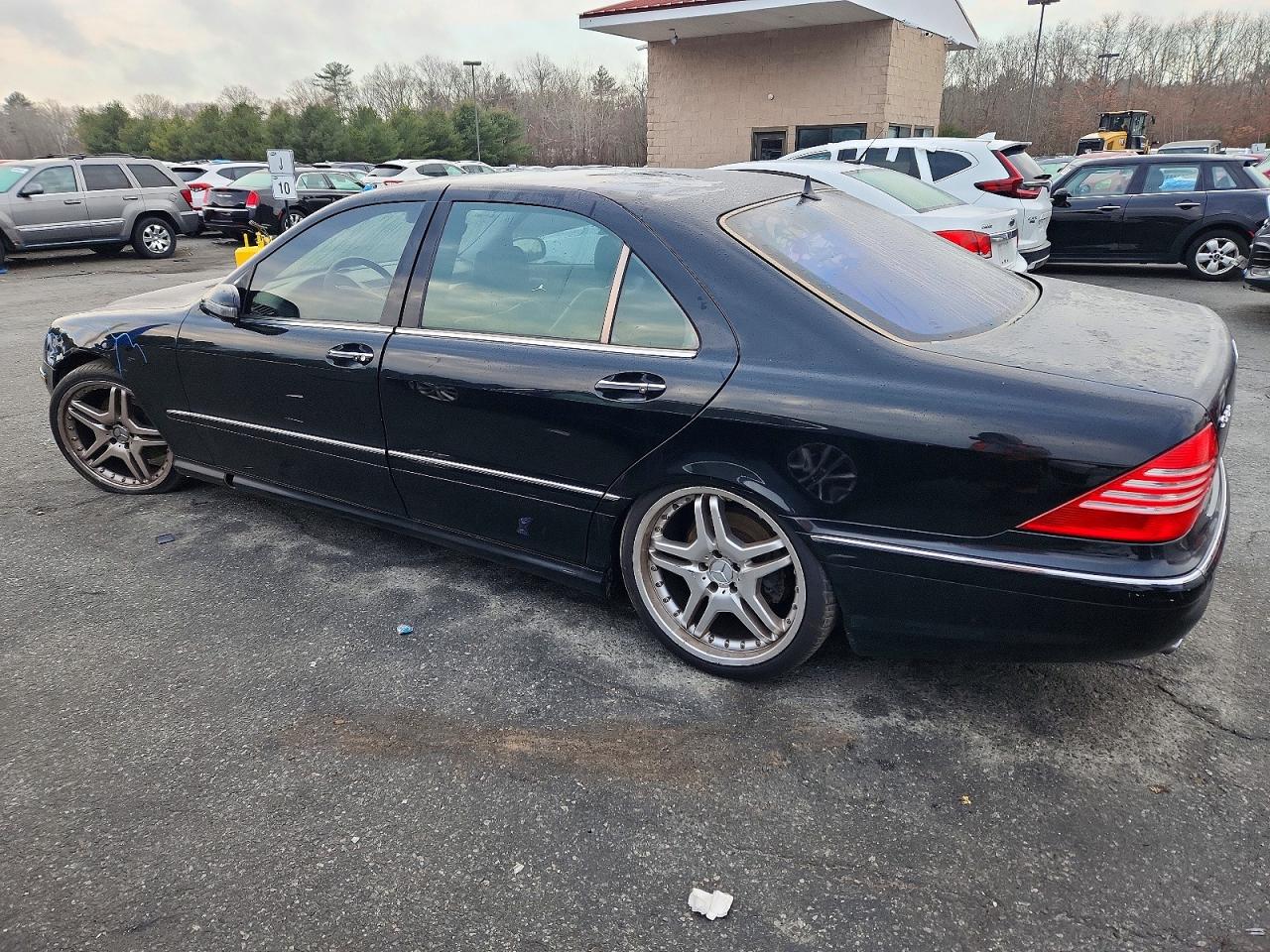 2002 Mercedes-benz S 55 Amg Black vin: WDBNG73J82A260883