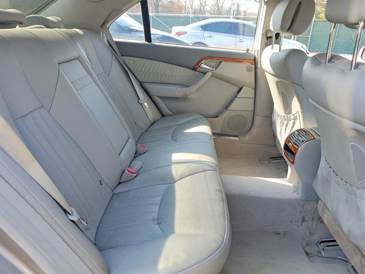 2004 Mercedes-benz S 55 Amg Silver vin: WDBNG74J04A398922