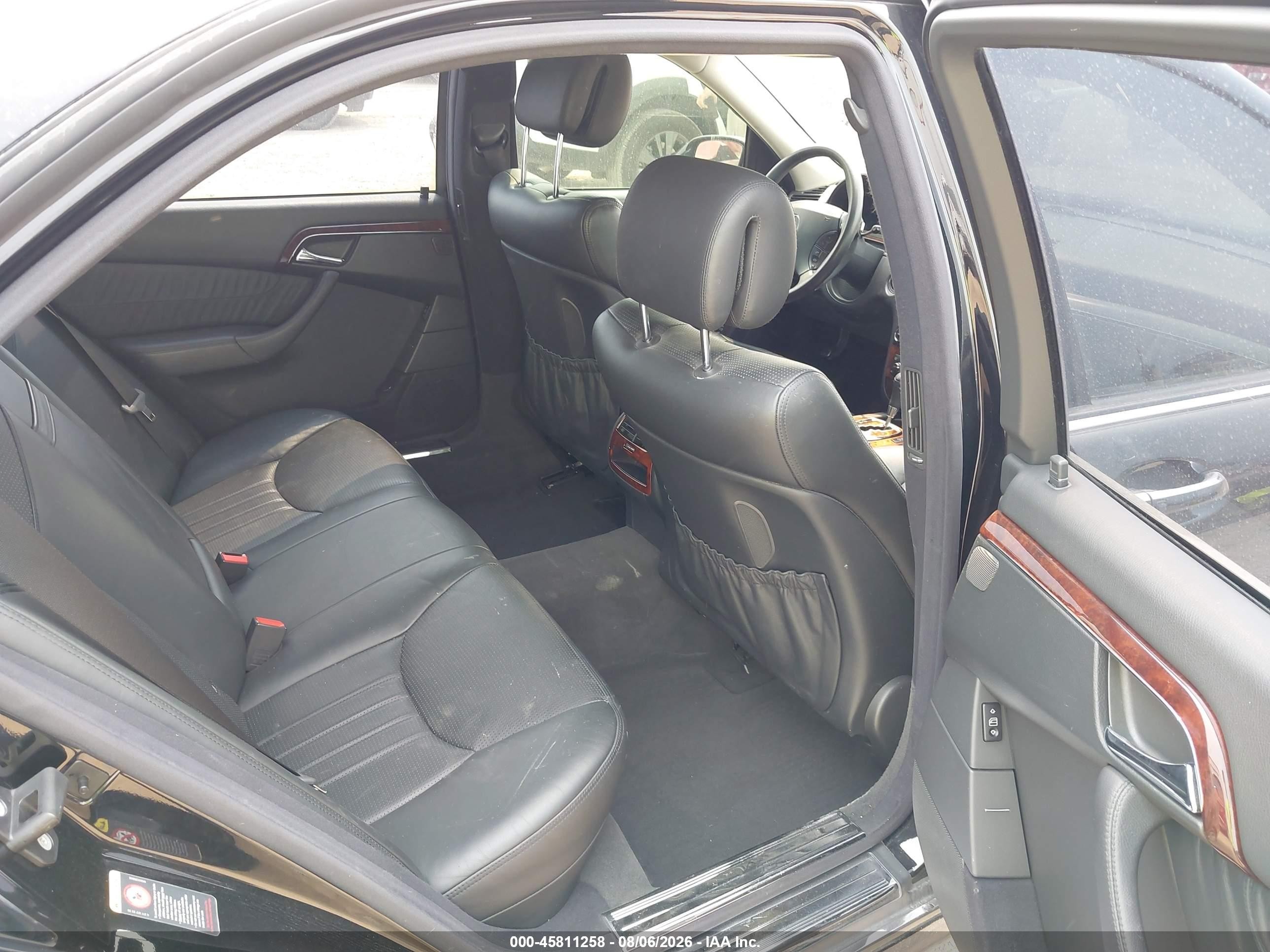 2005 Mercedes-benz S 55 Amg   Черный vin: WDBNG74J05A453175