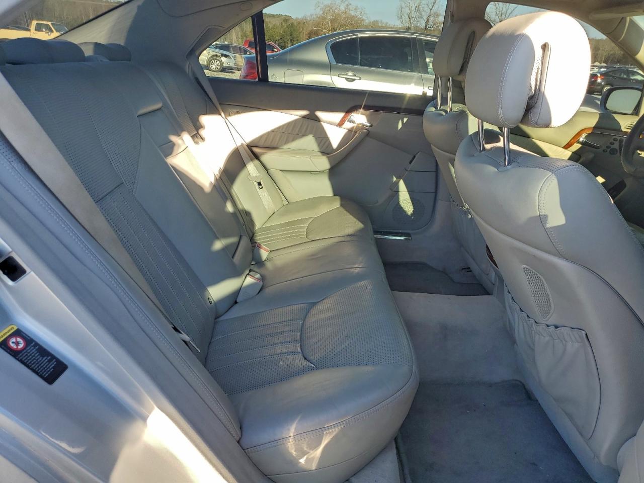2003 Mercedes-benz S 55 Amg Silver vin: WDBNG74J13A369850